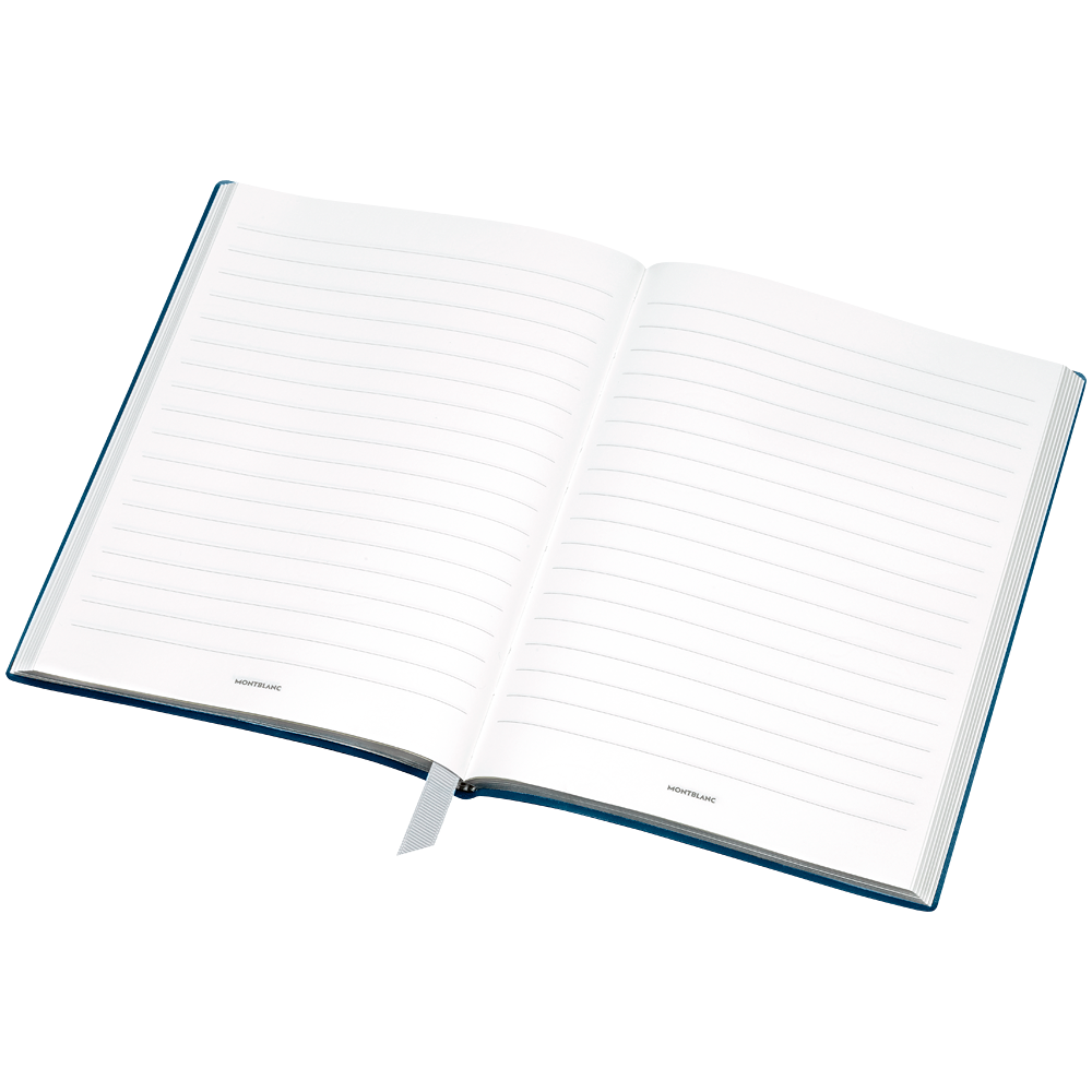 2 صورة ،Montblanc Fine Stationery Notebook #146 Sfumato Blue, lined