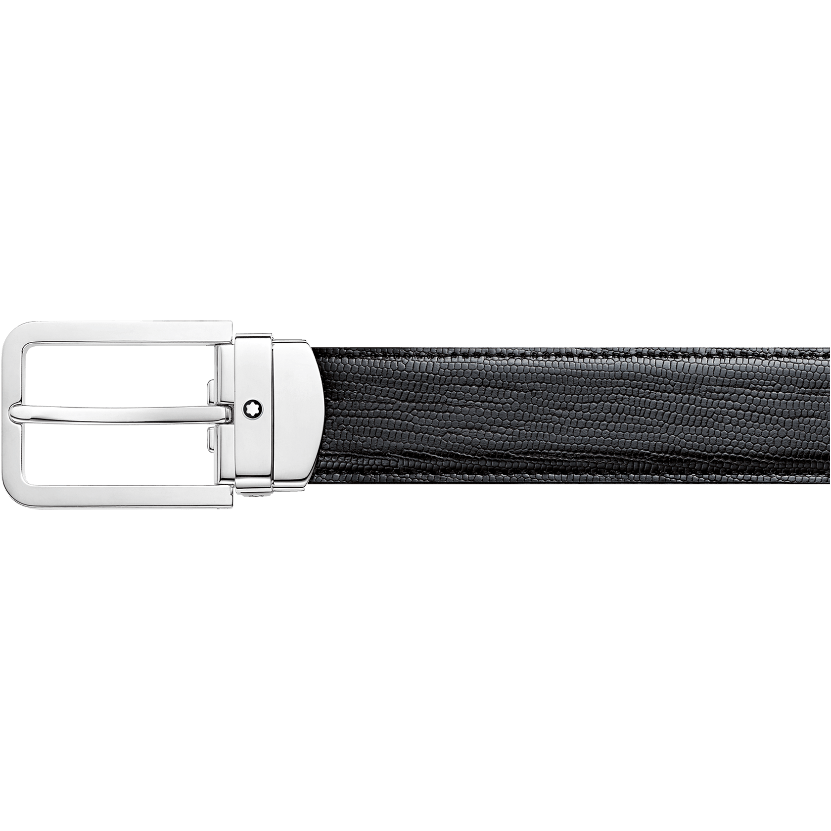 Black/brown reversible cut-to-size casual belt, image 2