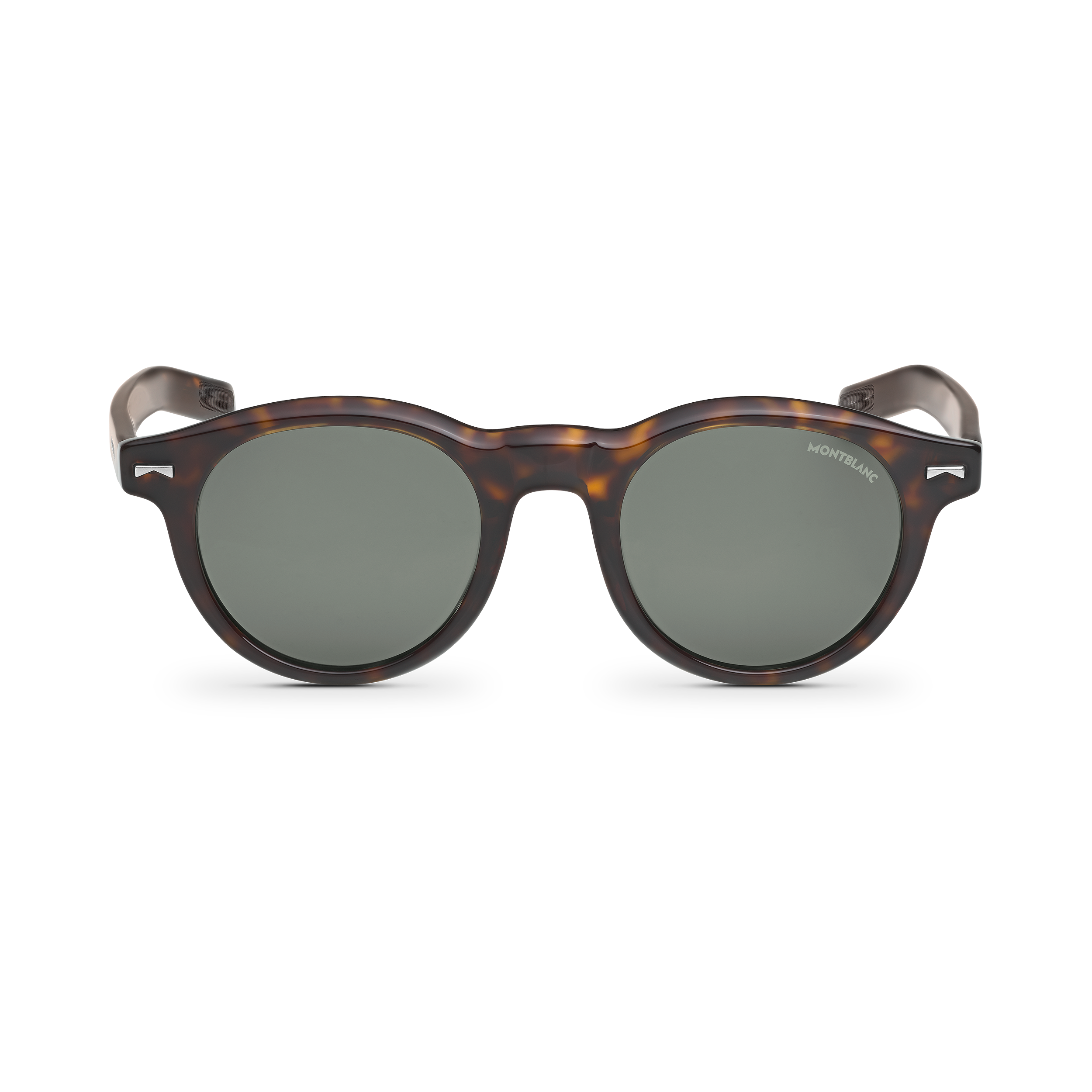 Round Sunglasses with Havana Colored Acetate Frame, image 1