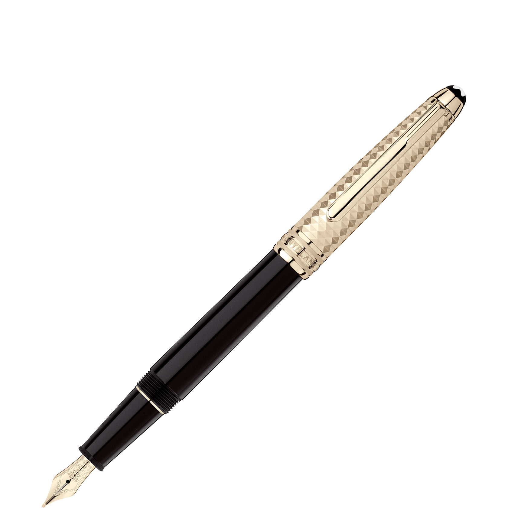 Meisterstück Solitaire Doué Geometric Dimension Classique Fountain Pen, image 1