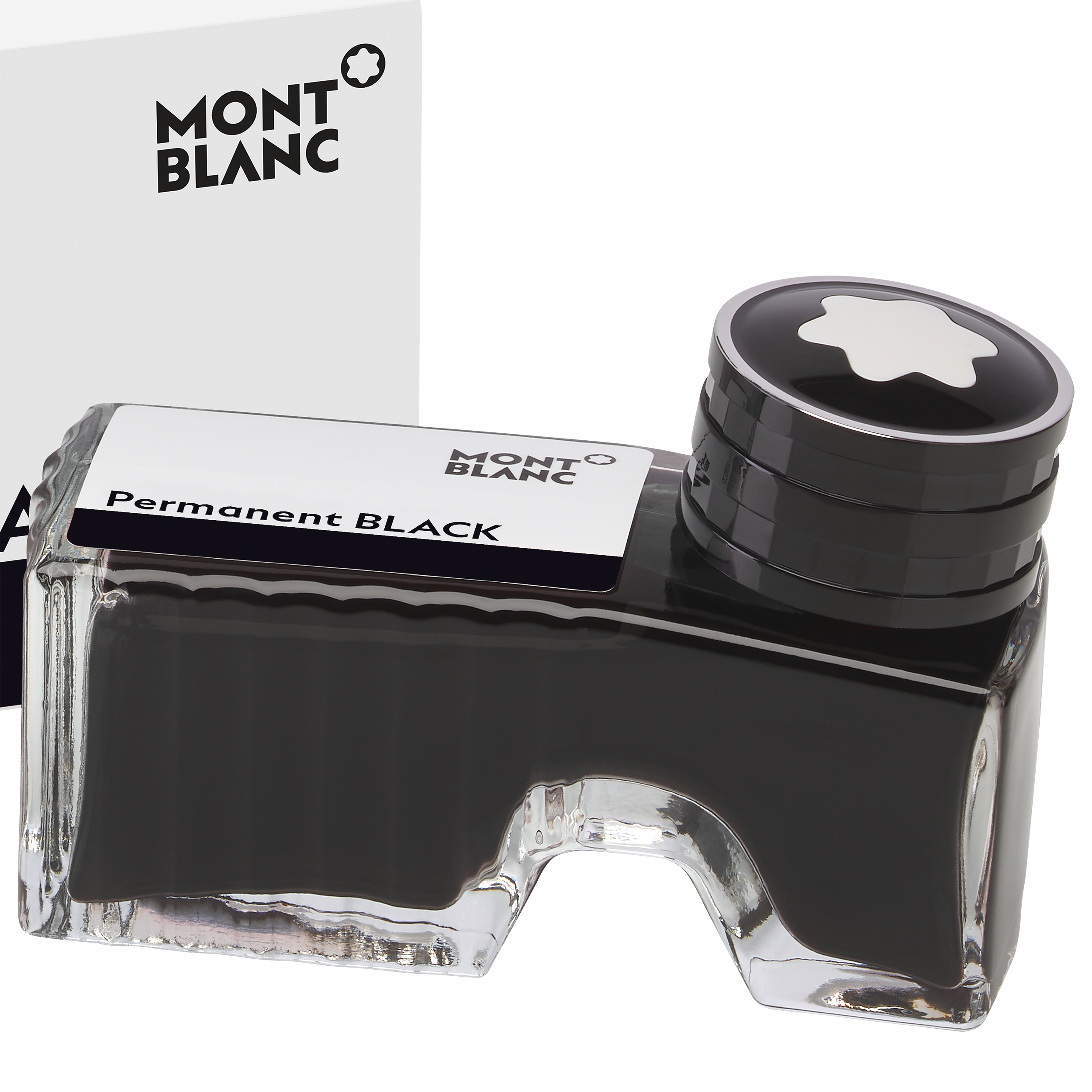 Ink Bottle, Permanent Black - 60ml, image 2