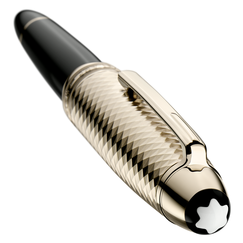 2 صورة ،Meisterstück Solitaire Doué Geometric Dimension Classique Rollerball
