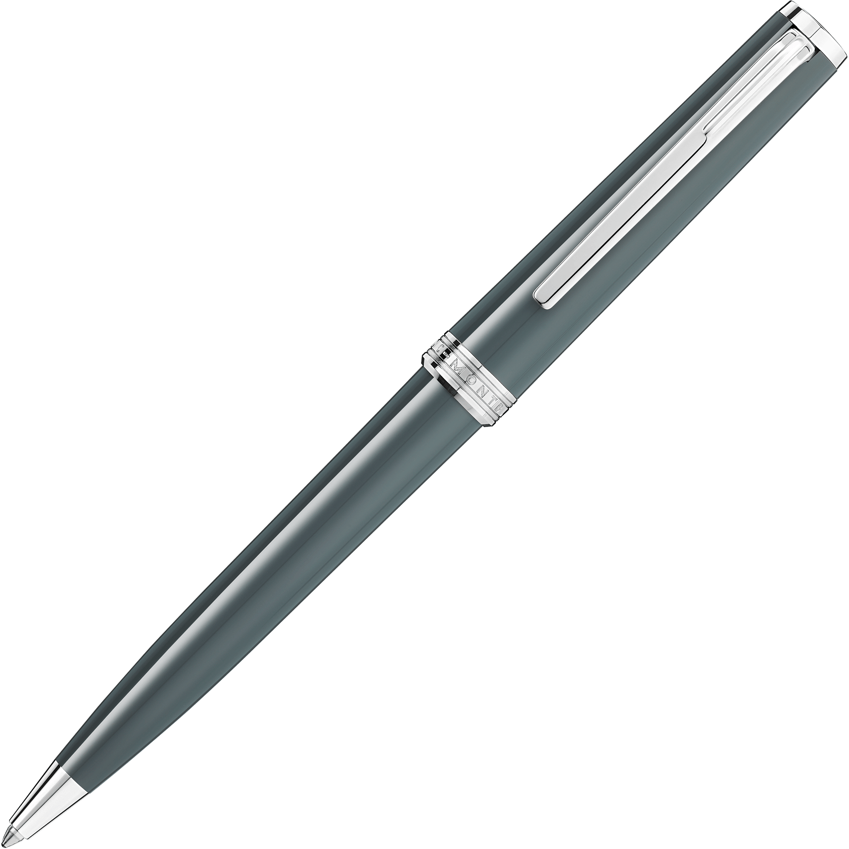 PIX Gray Ballpoint Pen, image 1