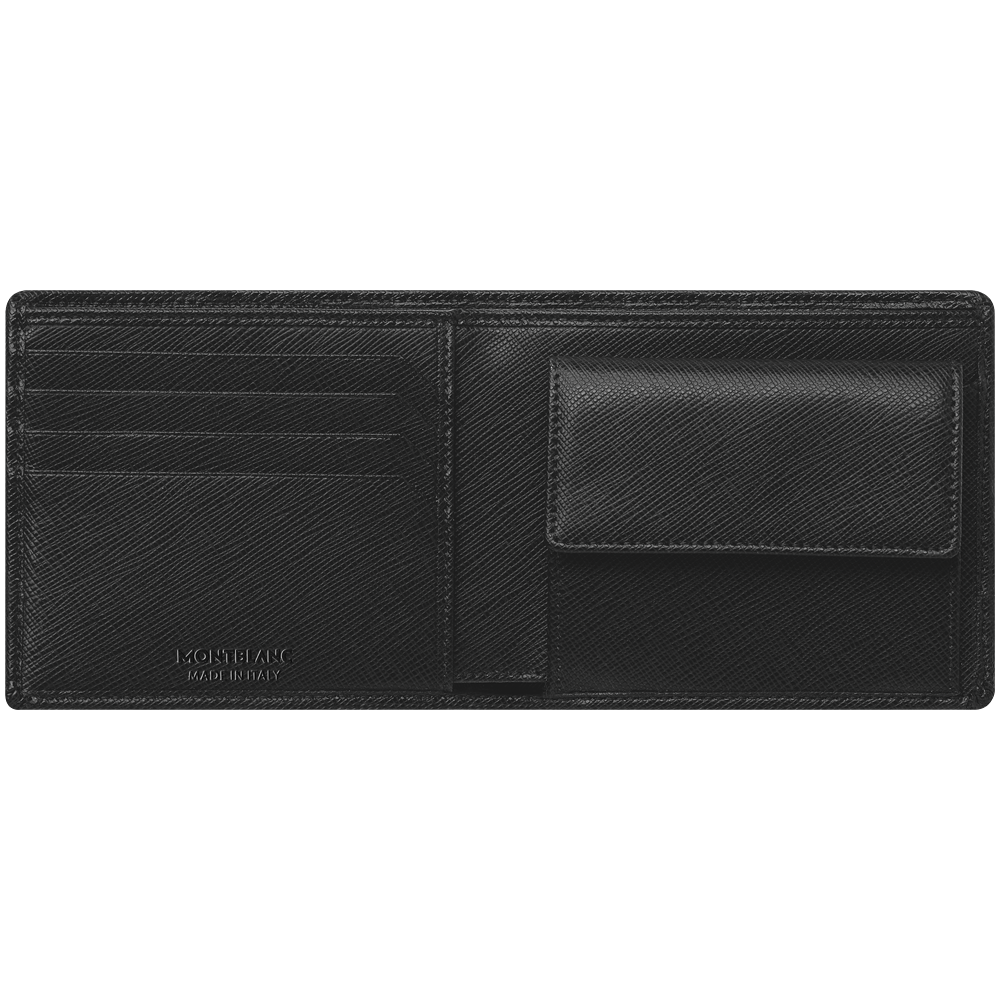 2 صورة ،Montblanc Sartorial Jet Wallet 4cc with Coin Case