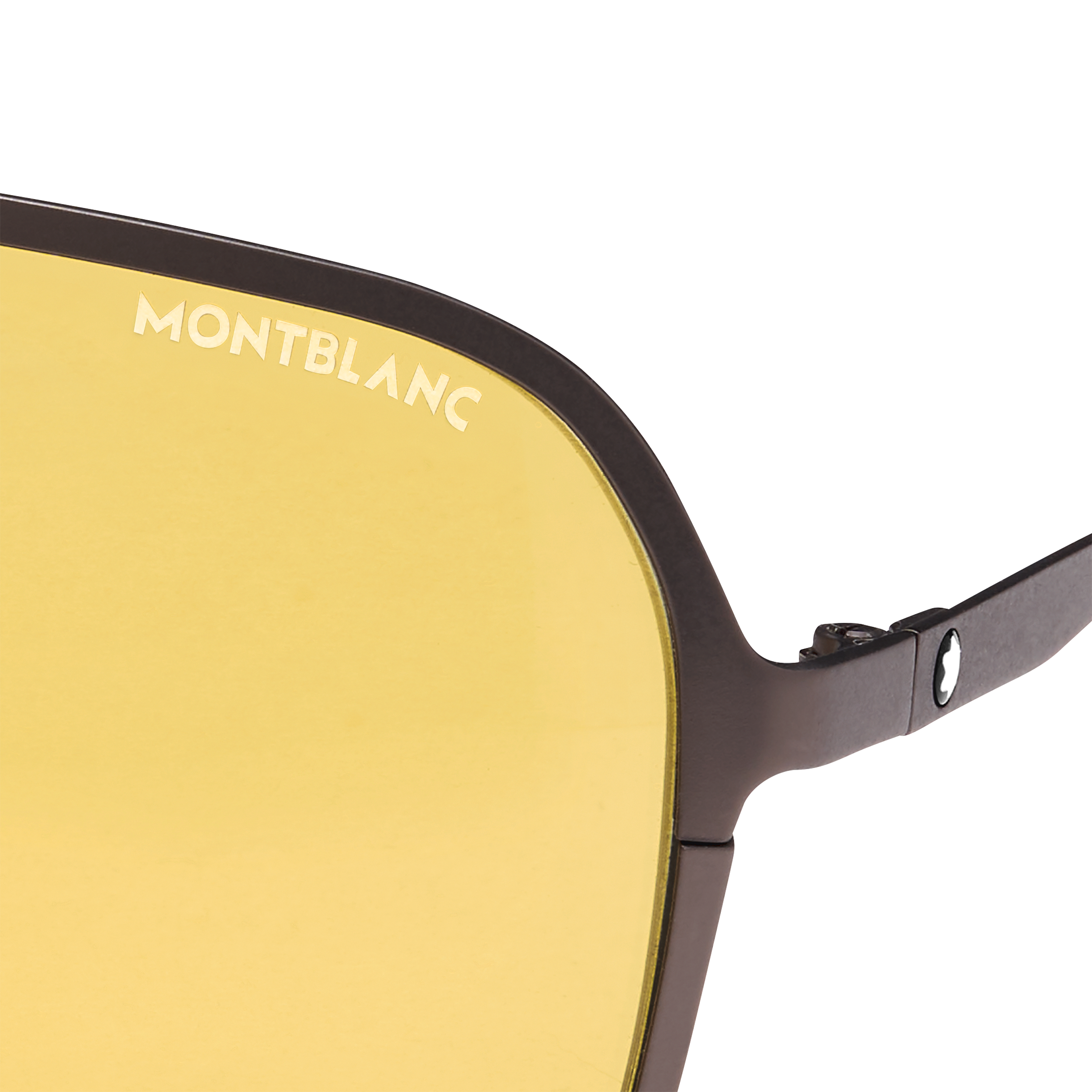 Rectangular Ruthenium Metal Frame Sunglasses, image 2