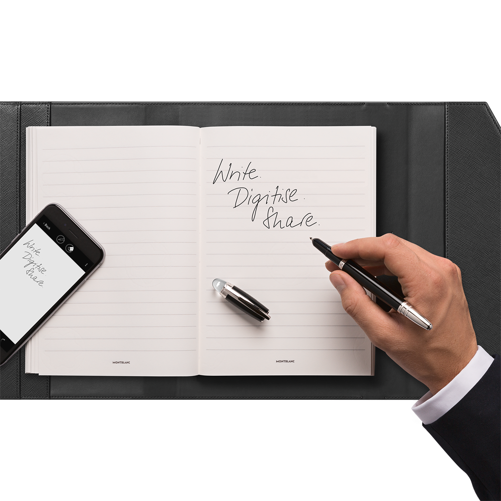 4 صورة ،Montblanc Augmented Paper Sartorial Black