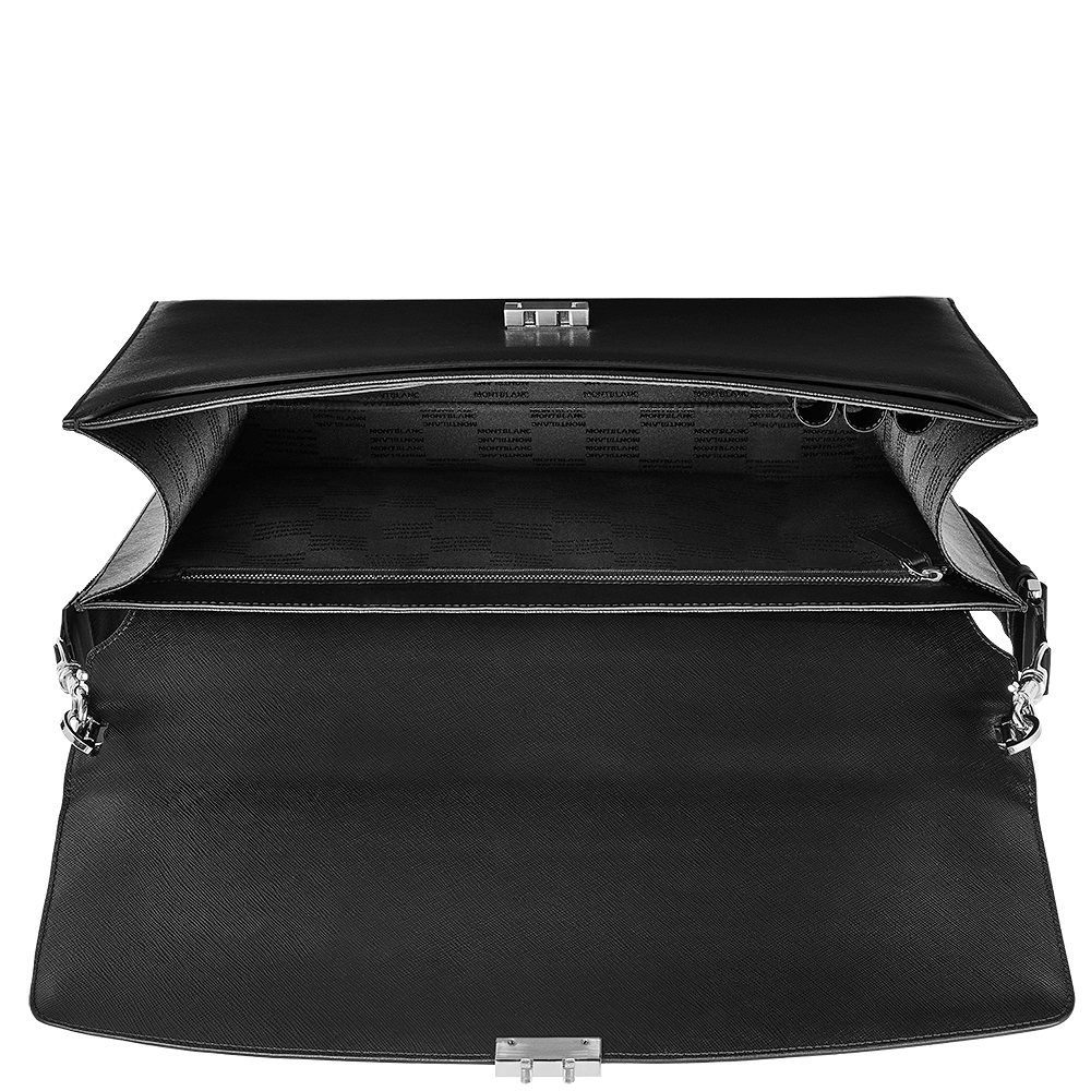 4 صورة ،Montblanc Sartorial Single Gusset Briefcase