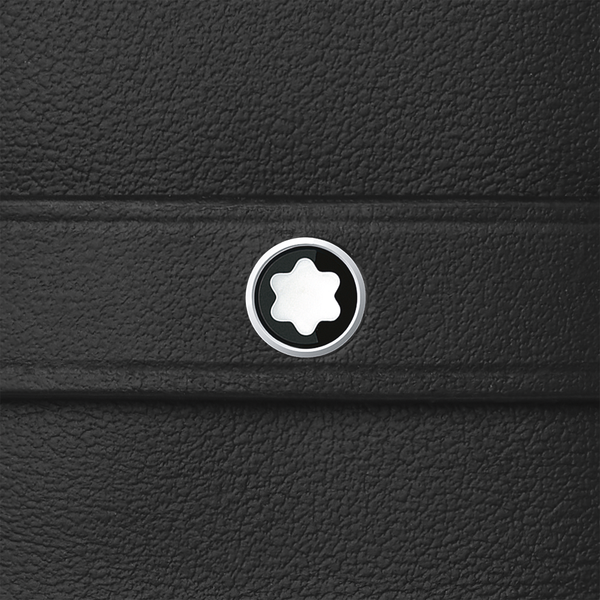 Montblanc double-blade guillotine cigar cutter with leather pouch, image 3