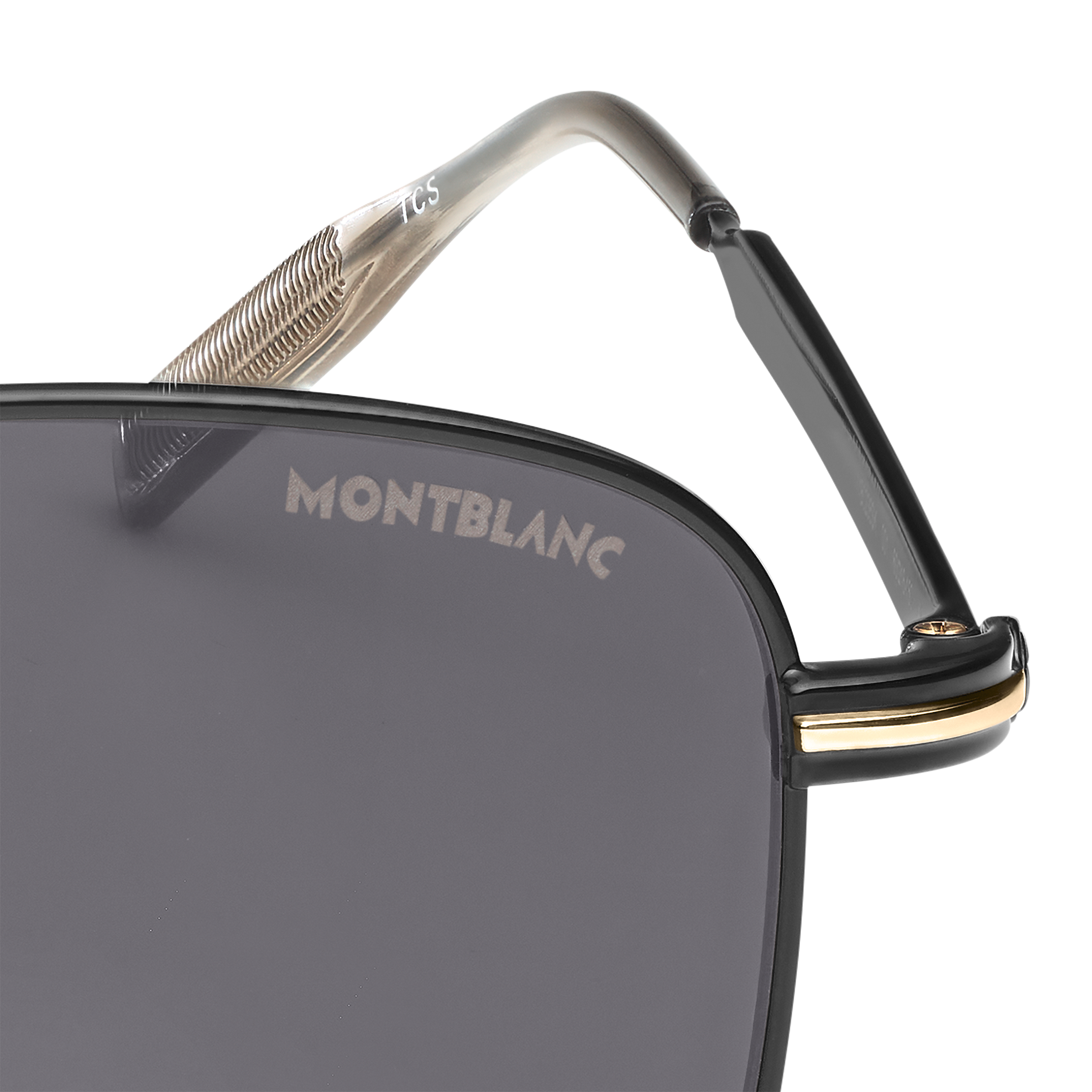Rectangular Sunglasses with Black Colored Metal Frame, image 2