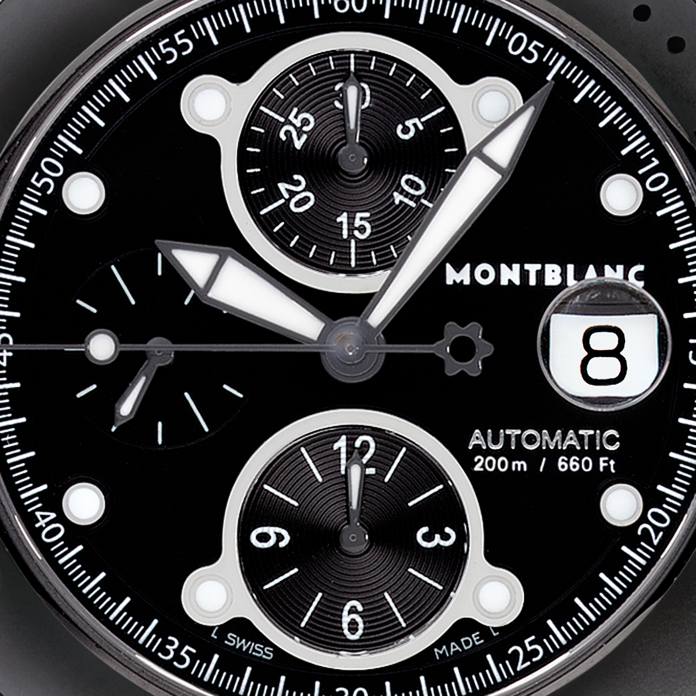 Montblanc Sport DLC Chronograph Automatic, image 2