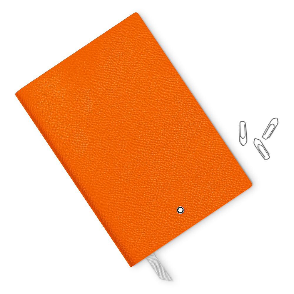 Montblanc Fine Stationery Notebook #146 Lucky Orange, lined, image 3