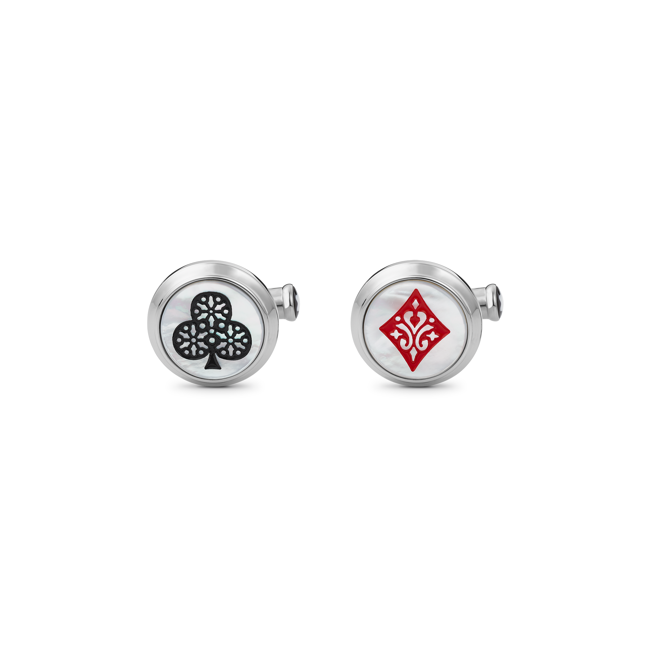 Meisterstück Tribute to the Book Around the World in 80 Days Ace of Club & Ace of Diamond Cufflinks, image 3