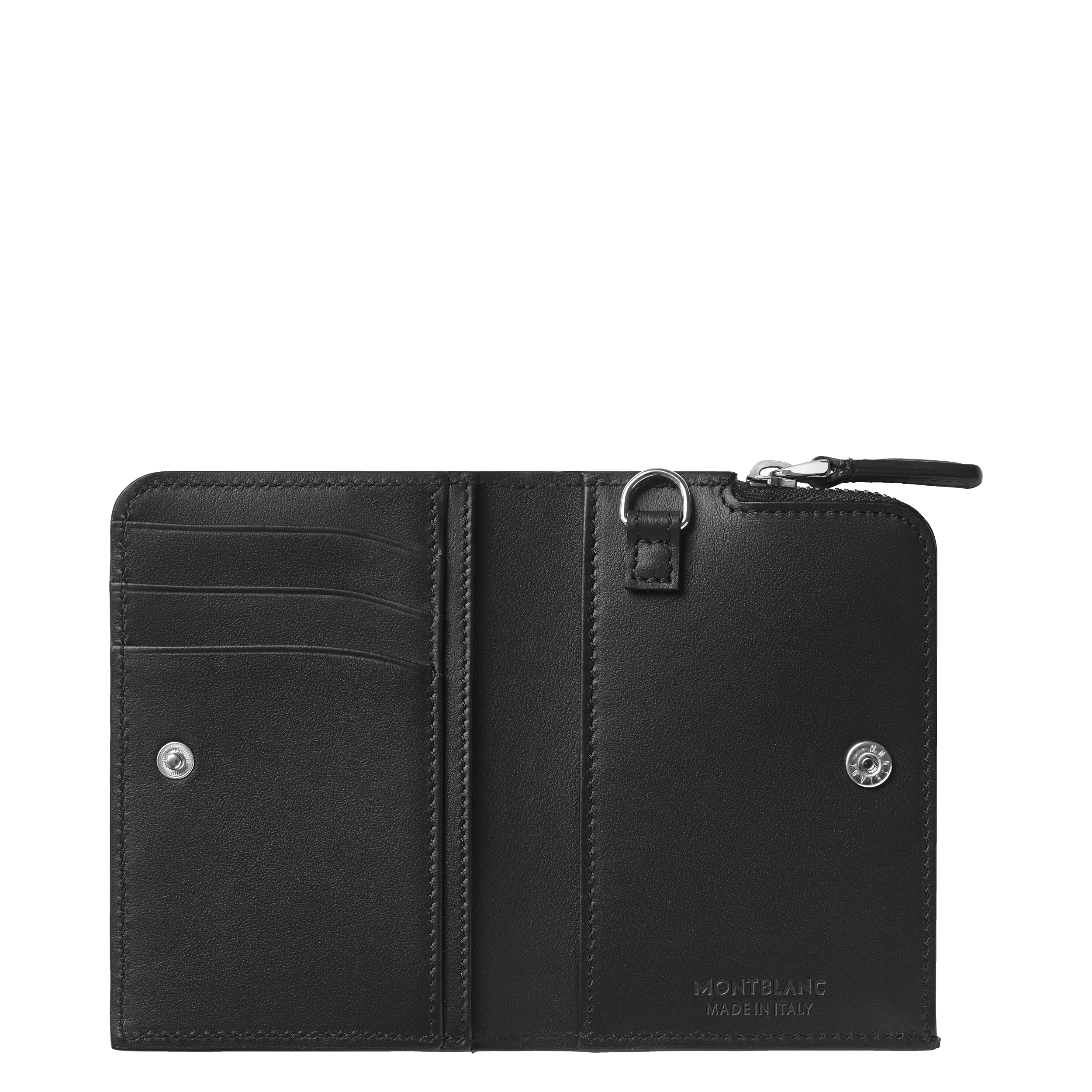 Meisterstück Soft Grain Business Card Holder with Zipped Pocket, image 2