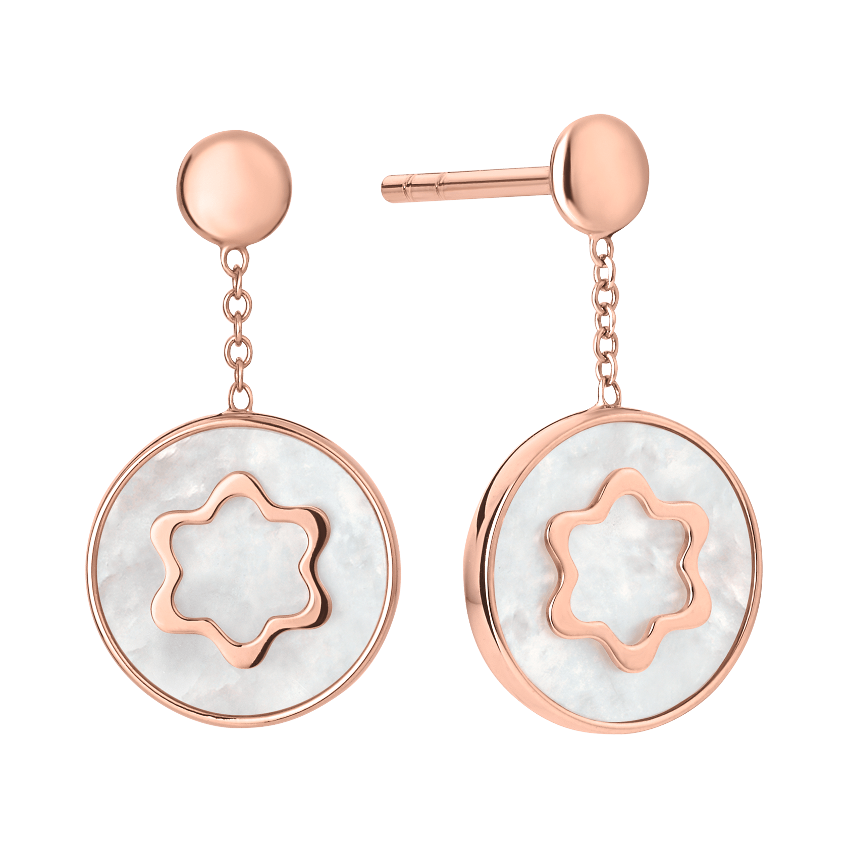 Montblanc 4810 Signet earstuds, image 1