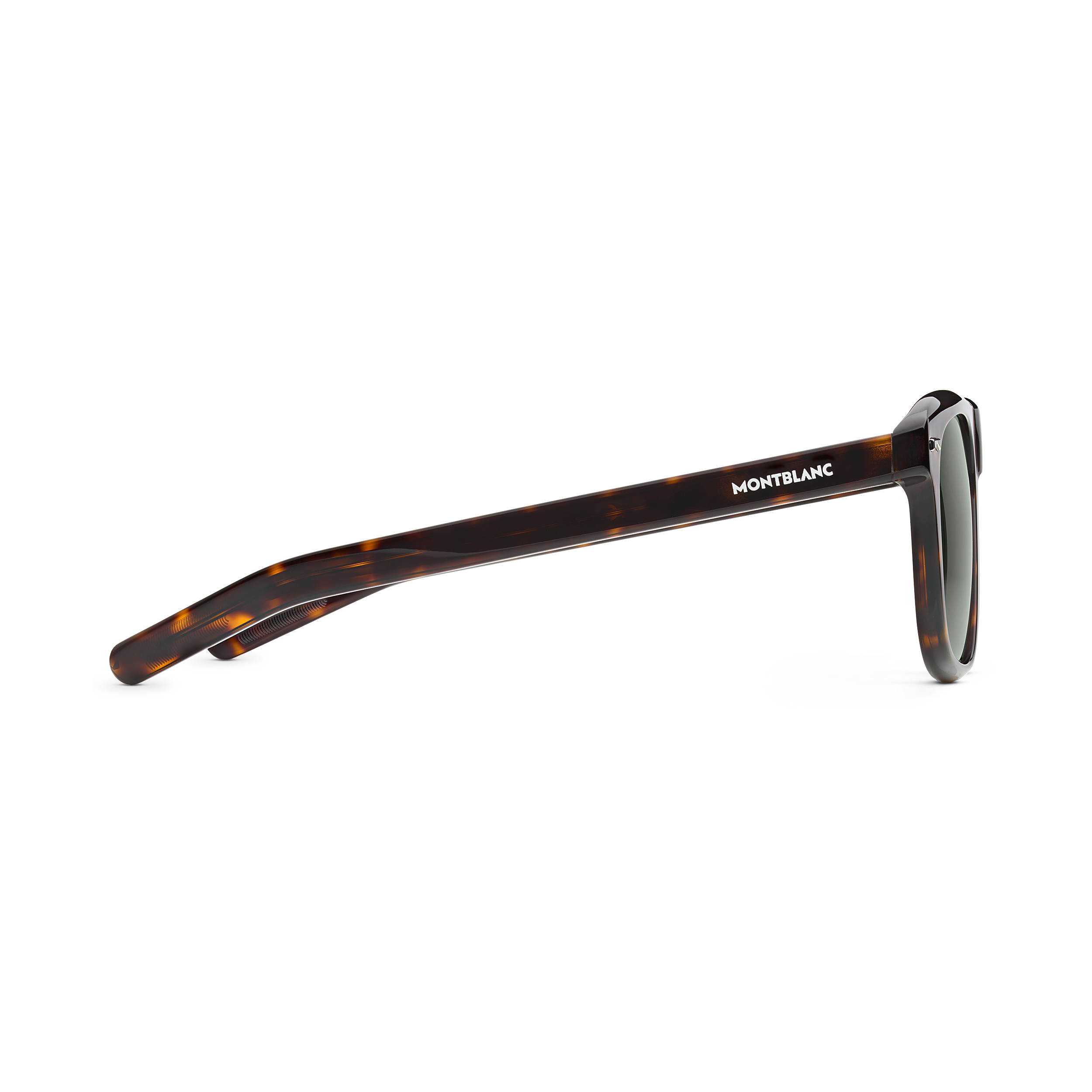 Rectangular Sunglasses with Havana Colored Acetate Frame, image 4