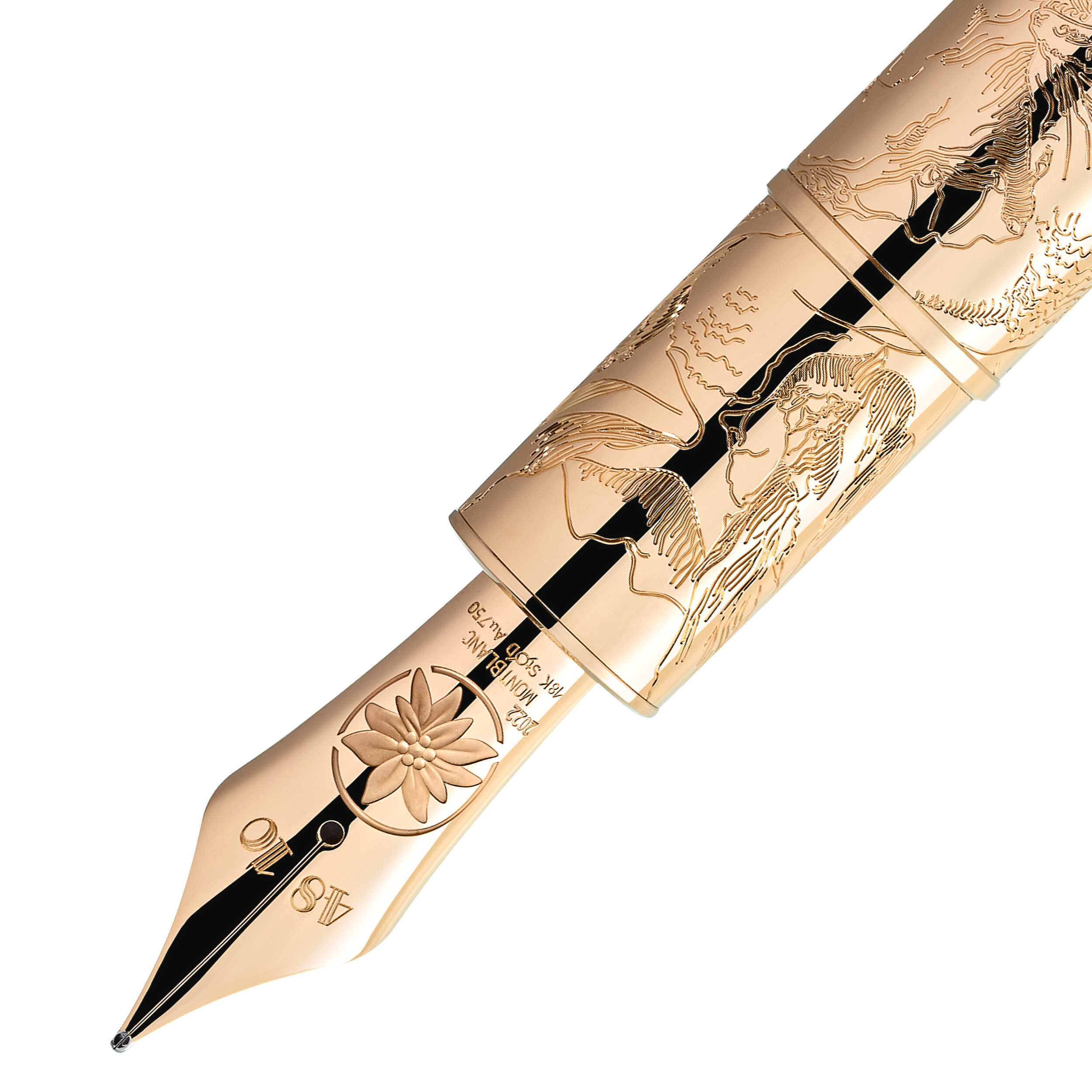 High Artistry The First Ascent of the Mont Blanc Limited Edition 86 Fountain Pen, image 2