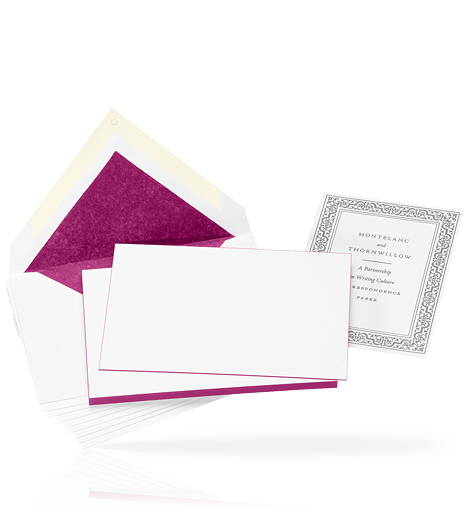 10 Cards + Envelopes Burgundy Red, image 2