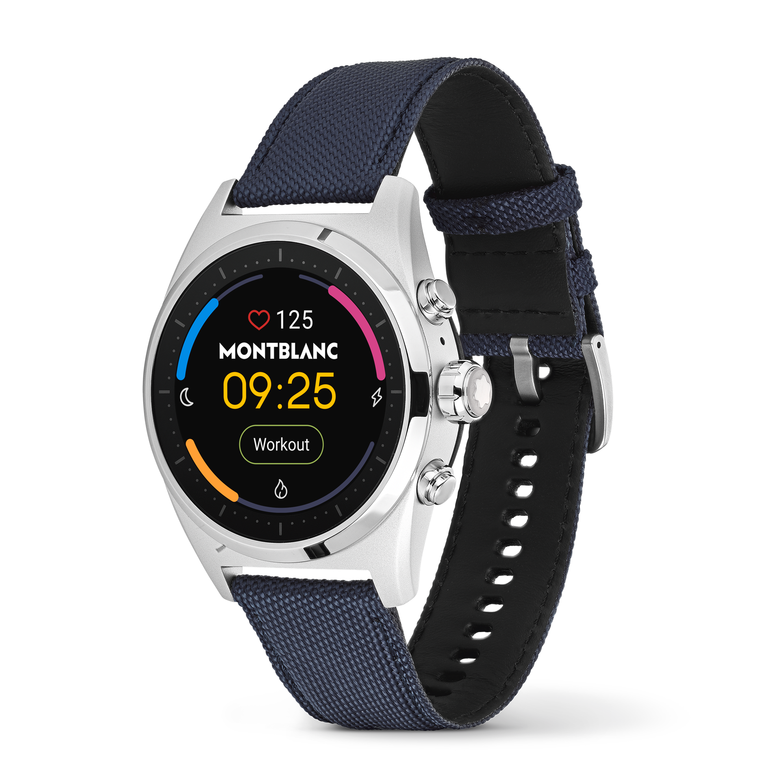 Montblanc Summit Lite Smartwatch - Gray with Fabric Strap, image 3