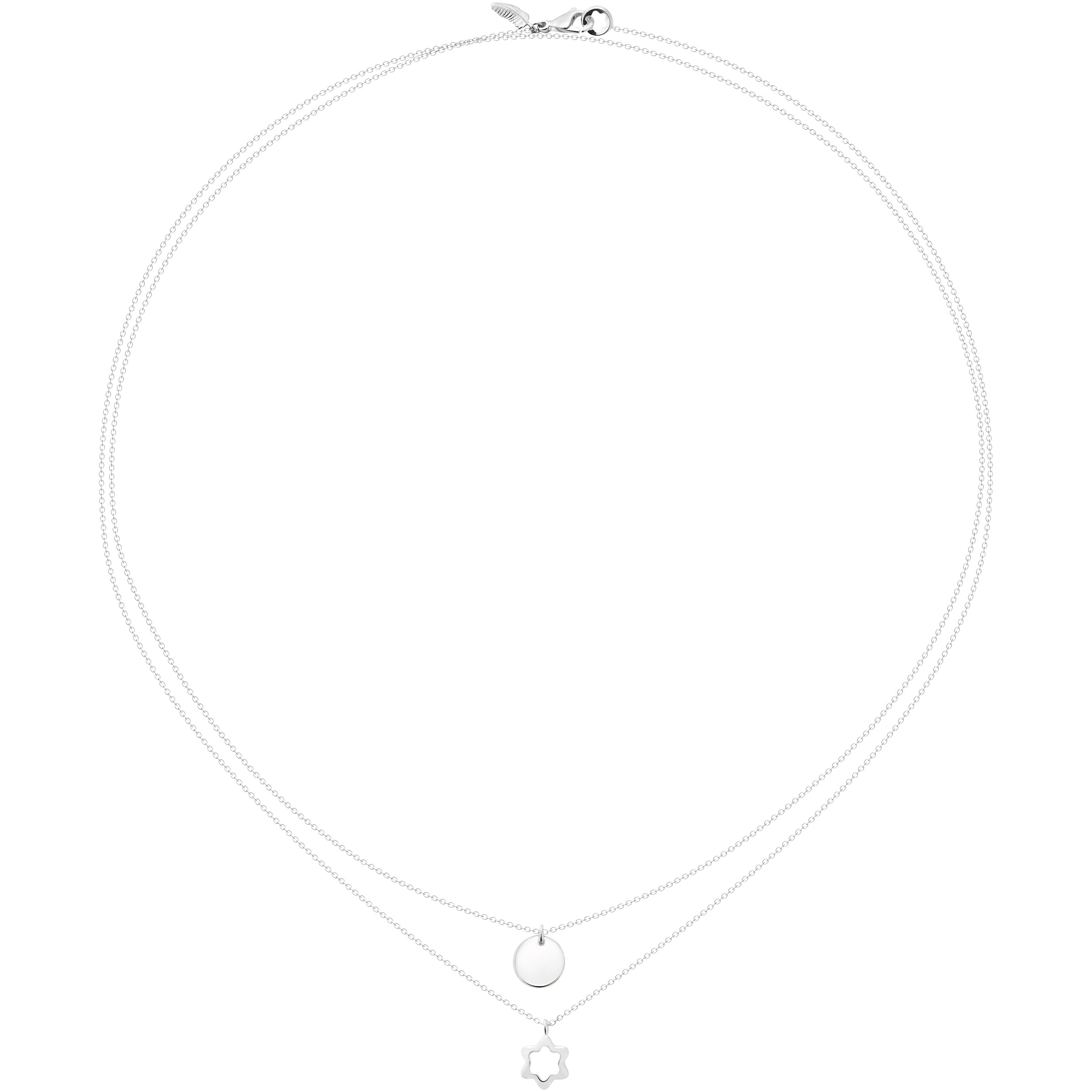 Montblanc 4810 necklace in silver, image 1