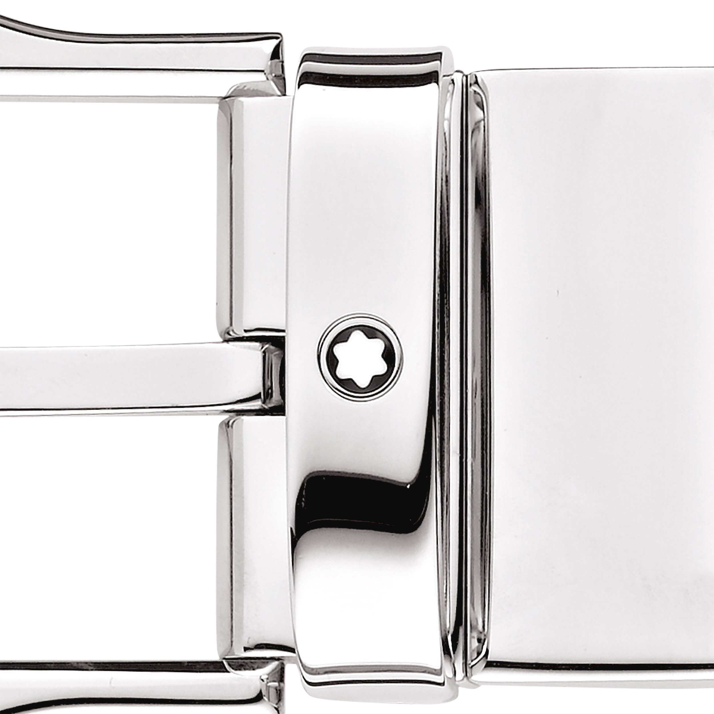 Black/brown 30 mm reversible leather belt, image 2