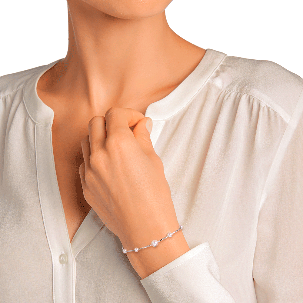 Bohème Moongarden bracelet with pearls, image 4