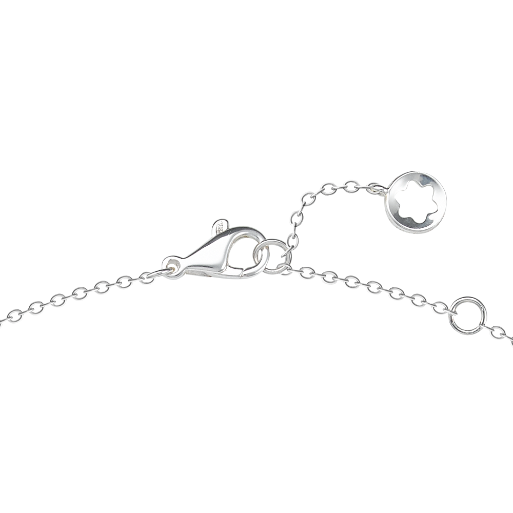 2 صورة ،Infiniment Vôtre silver necklace