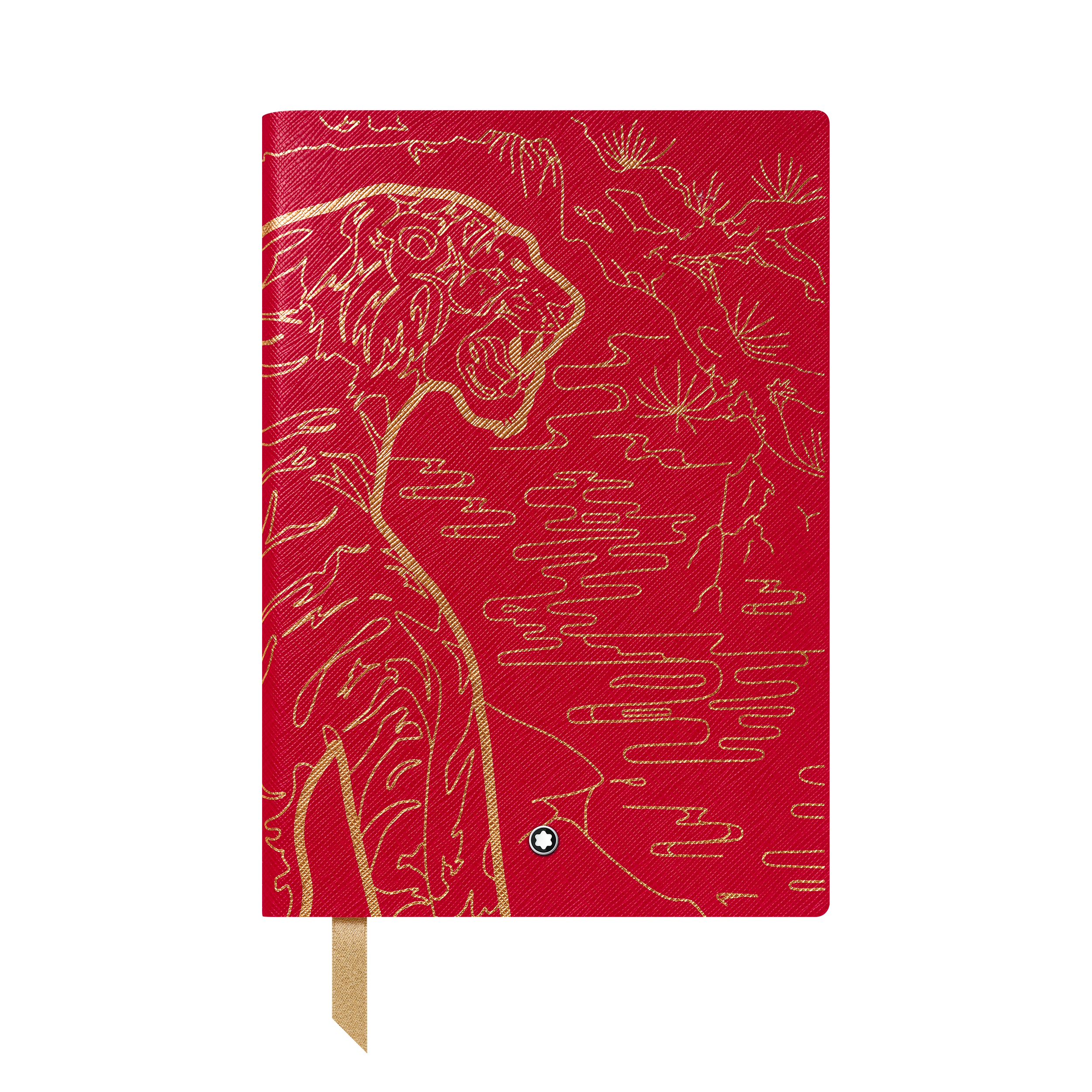 Notebook #146 - Small, The Legend of Zodiacs, The Tiger, Red, Lined, image 1