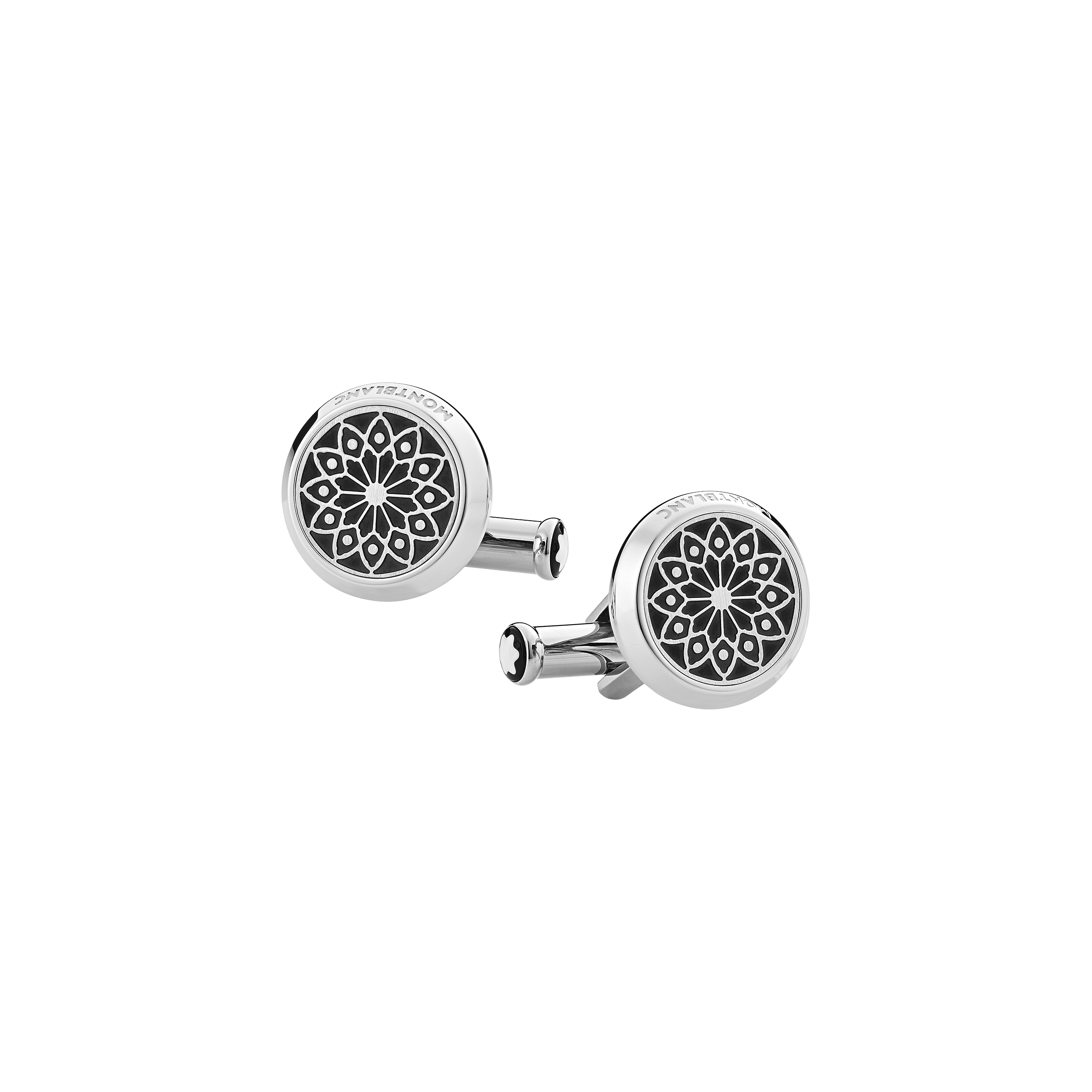 Homage to Victor Hugo Cufflinks Steel, image 1