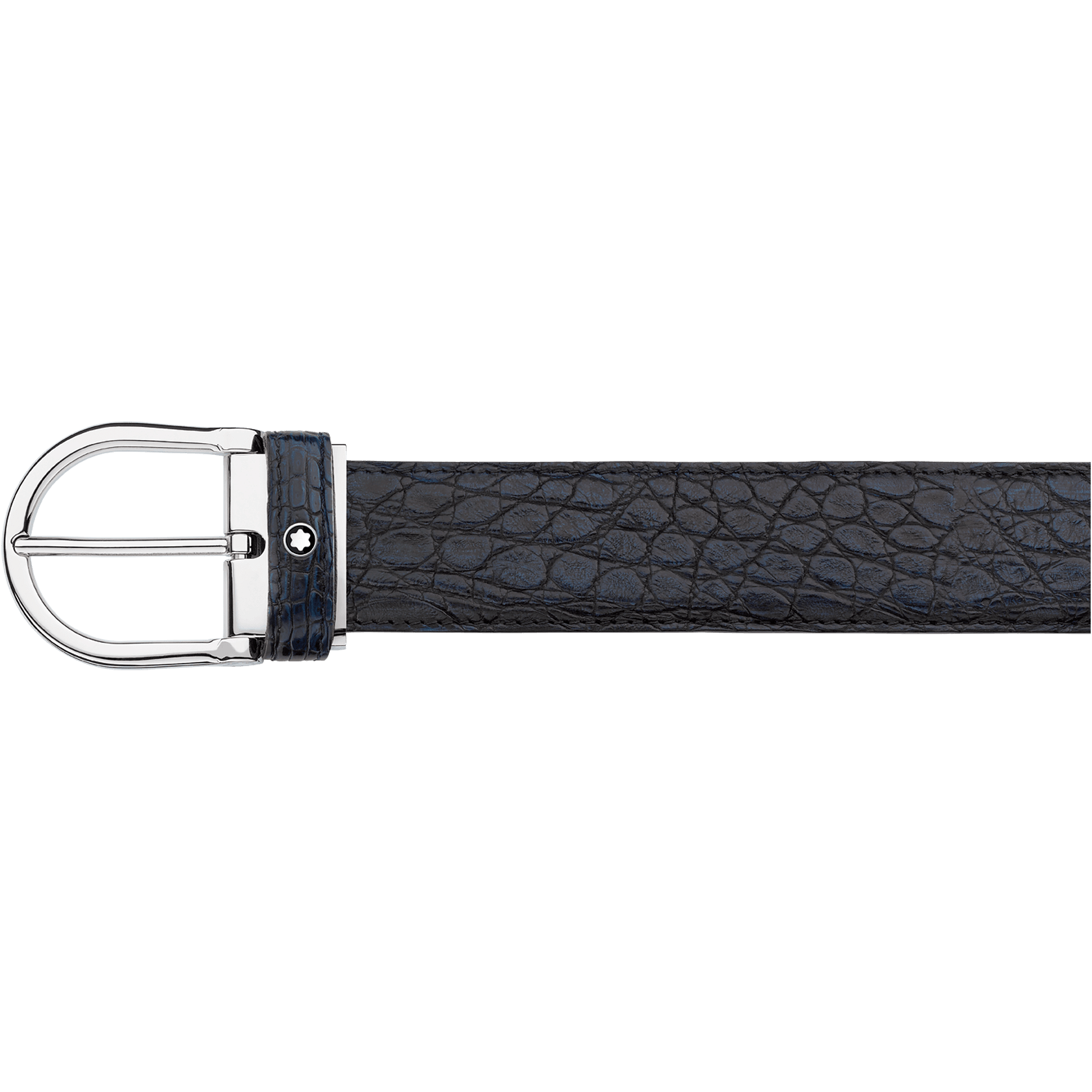 Round Shiny Palladium-Coated Pin Buckle, image 1