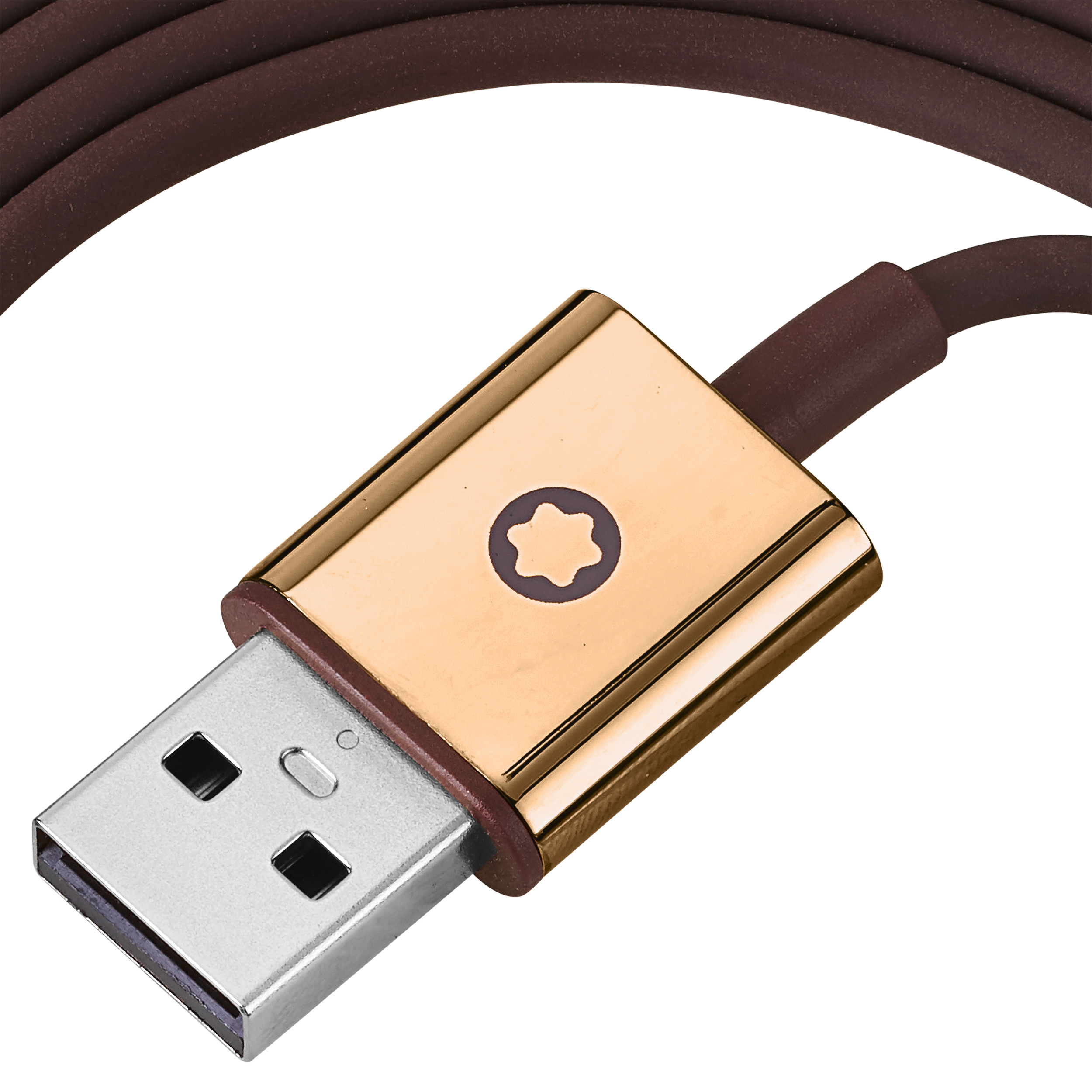 Brown Cable Set for Montblanc MB 01 Headphones, image 4