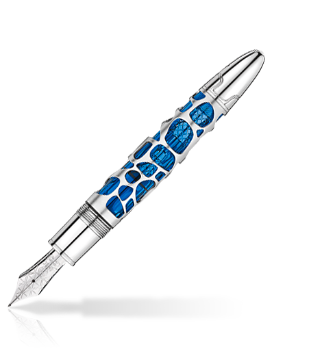 Meisterstück Solitaire Blue Hour Skeleton 149 Fountain Pen, image 4