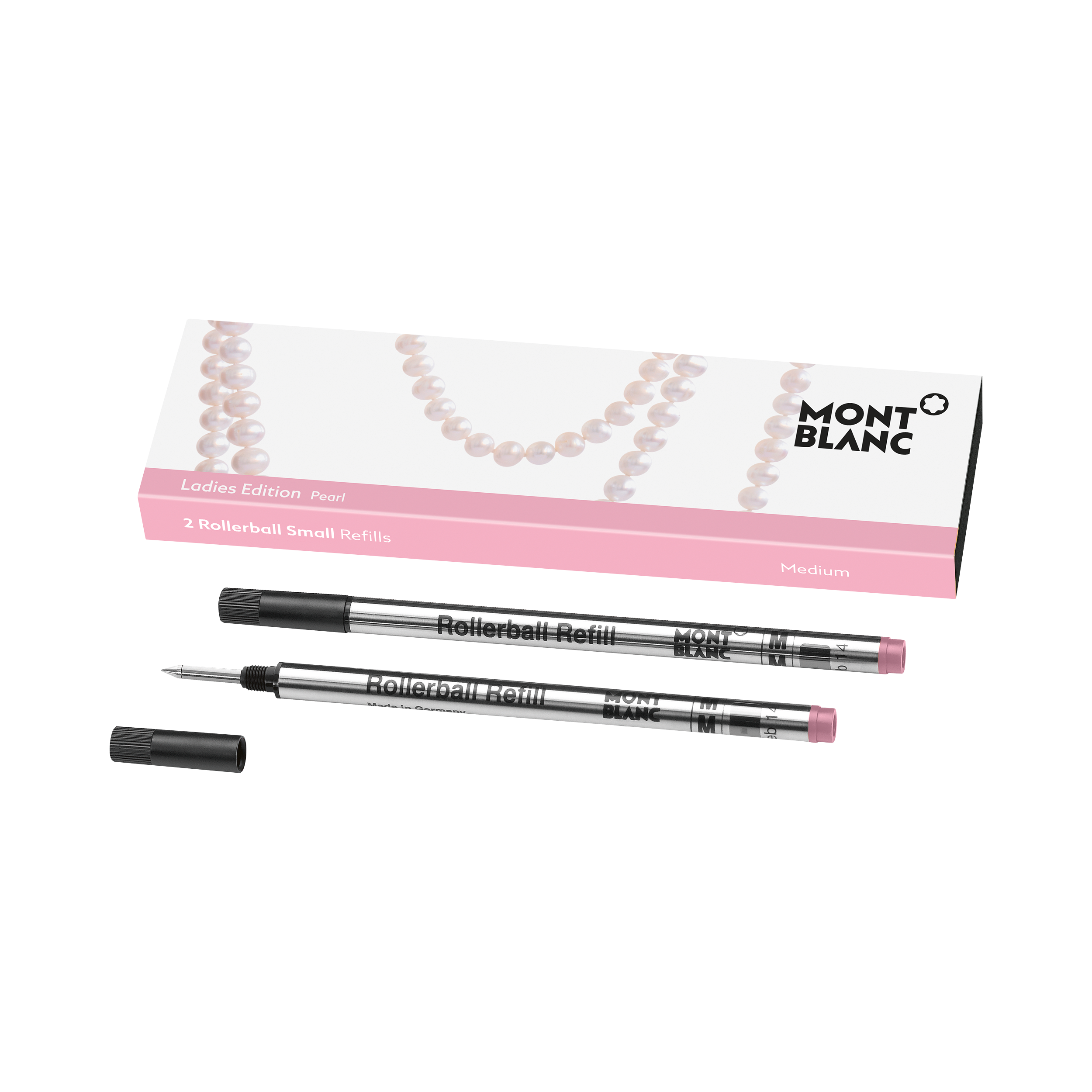 2 Rollerball Pen Small Refills (M) Ladies Edition, image 1