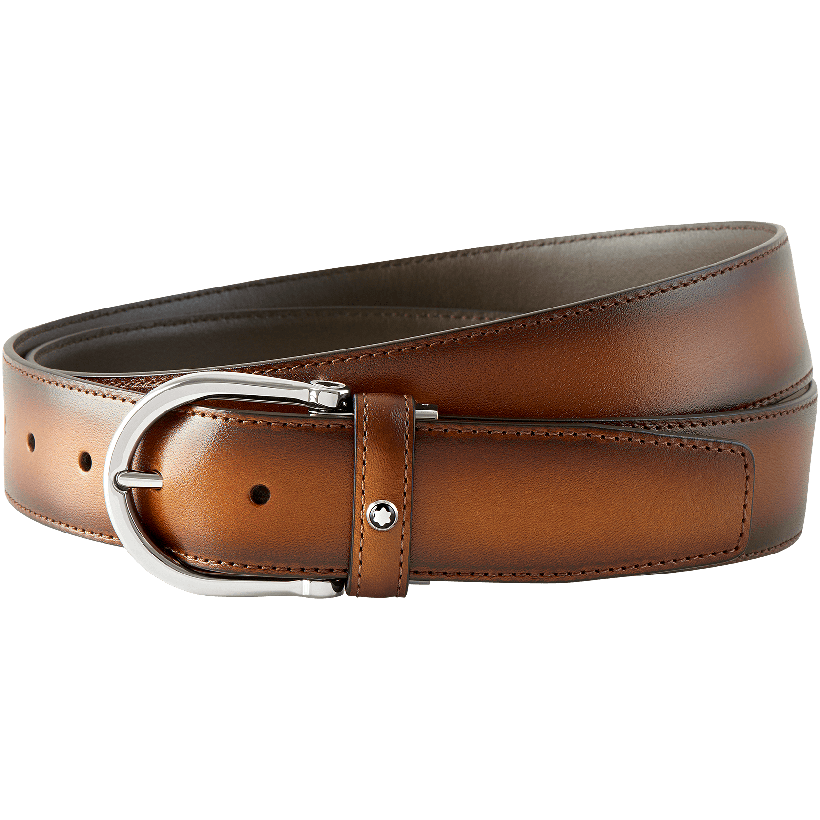 Brown cut-to-size business belt, image 2