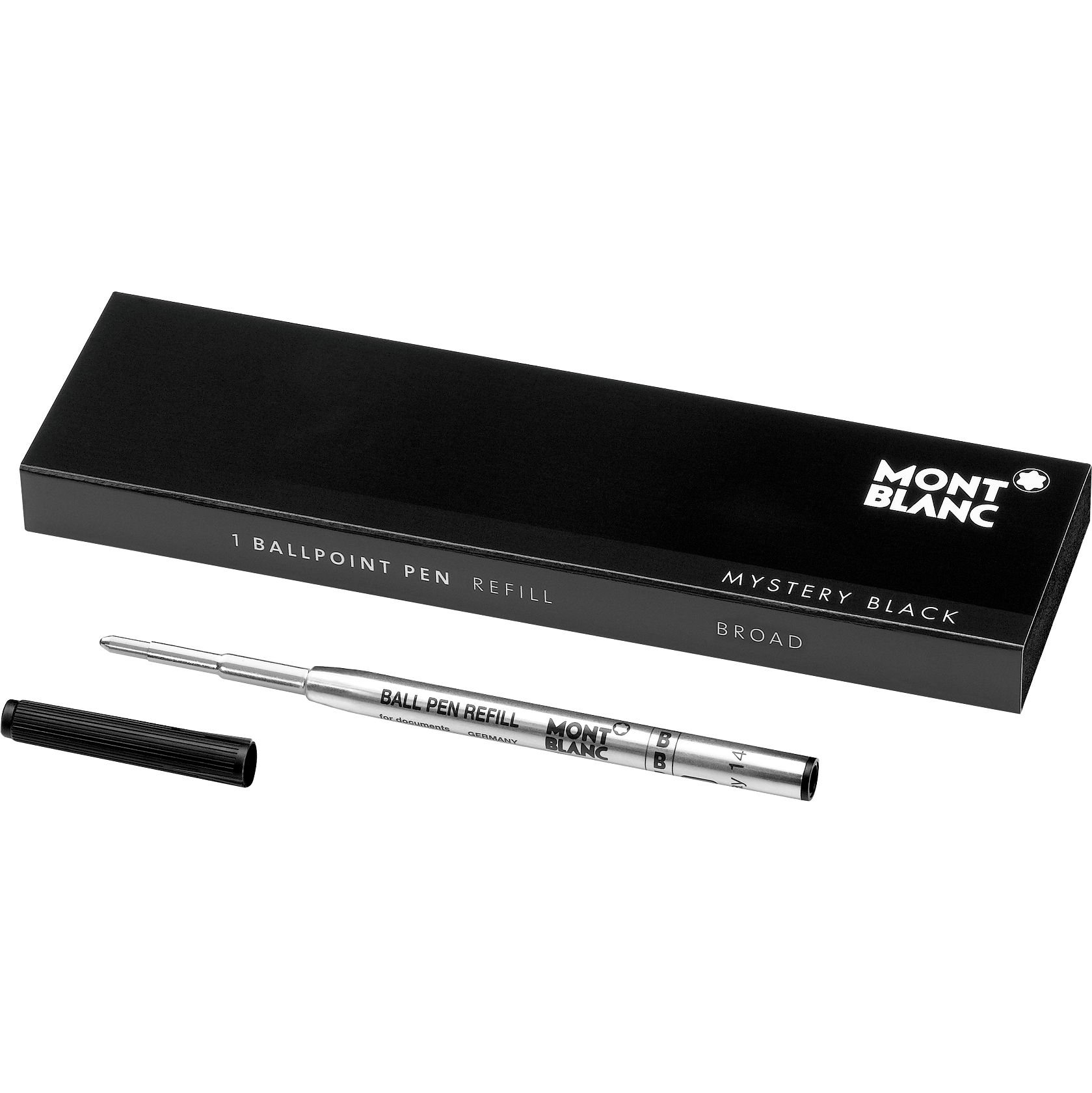 1 Ballpoint Pen Refill (B) Mystery Black