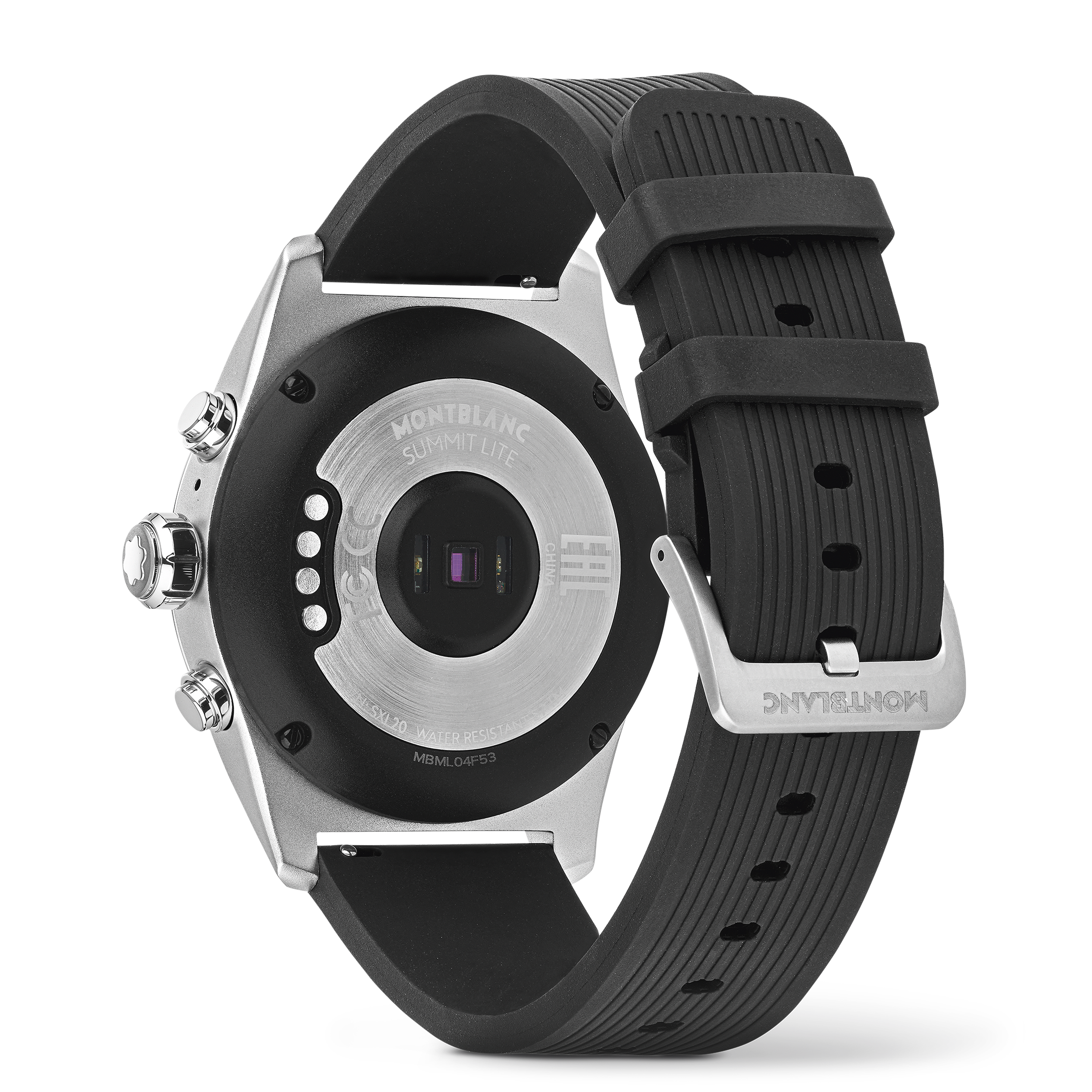 Montblanc Summit Lite Smartwatch - Grey with Rubber Strap, image 2