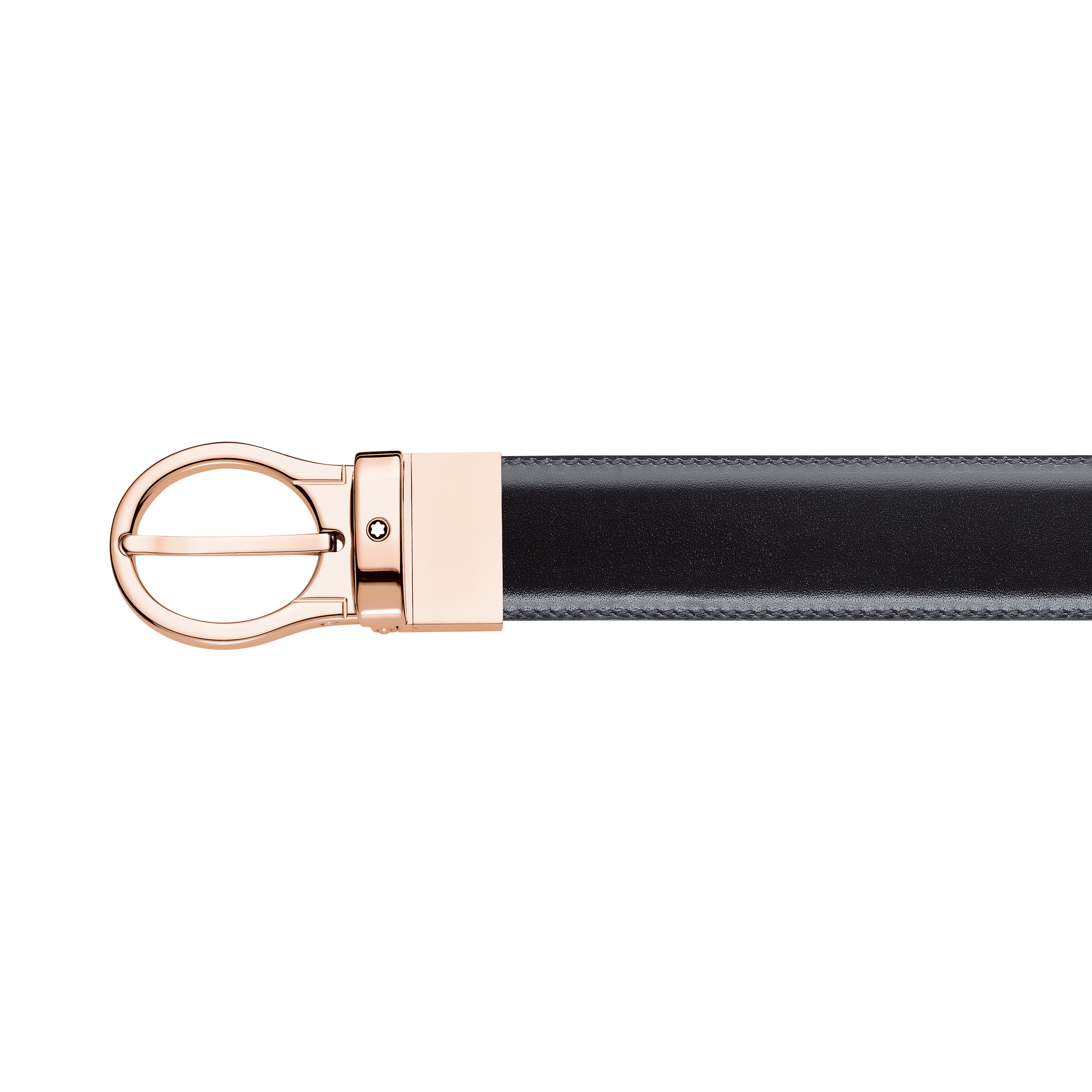 Black/brown reversible cut-to-size casual belt, image 1