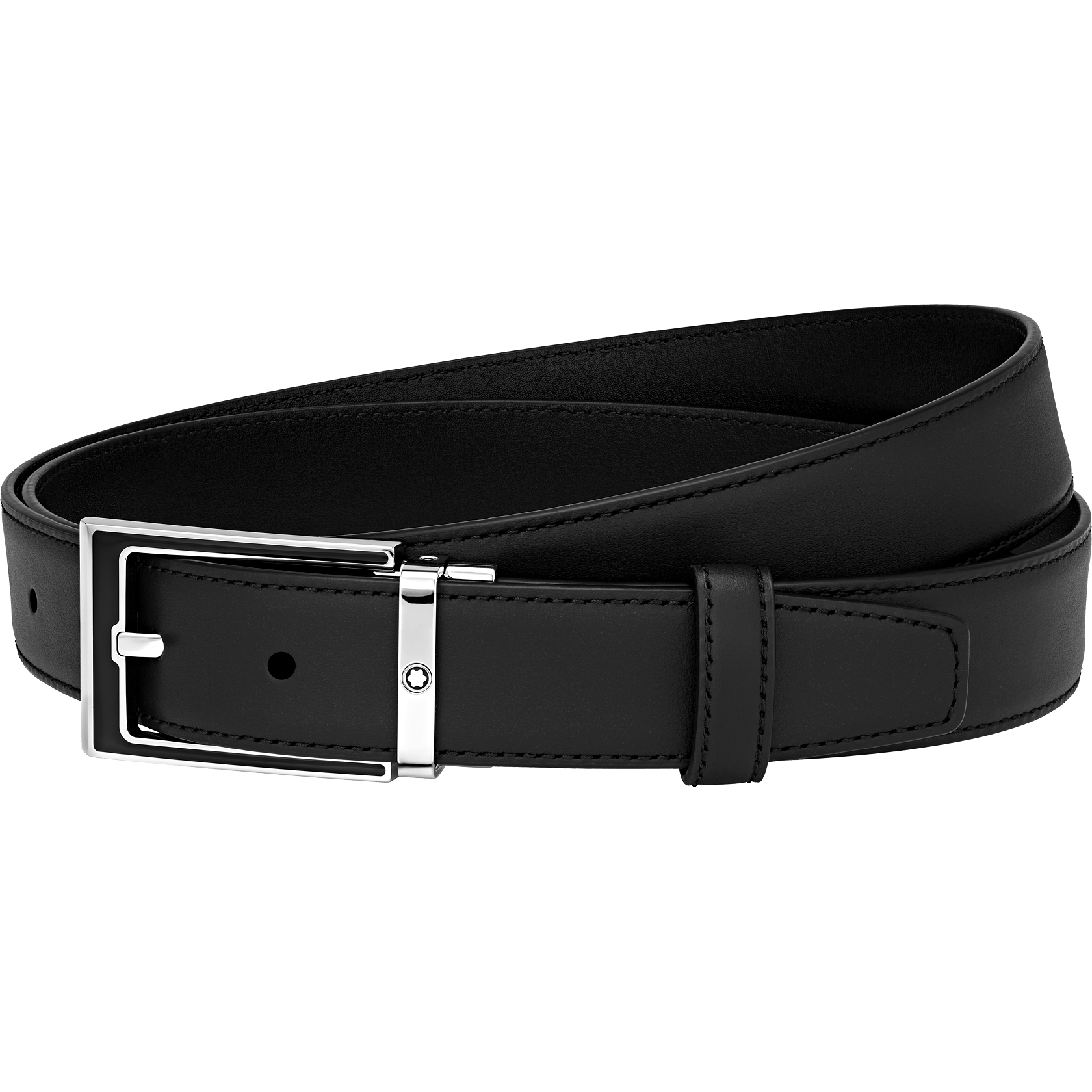 Black cut-to-size business belt, image 1