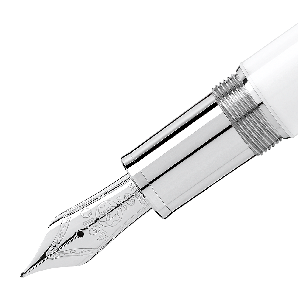 2 صورة ،Meisterstück White Solitaire LeGrand Fountain Pen