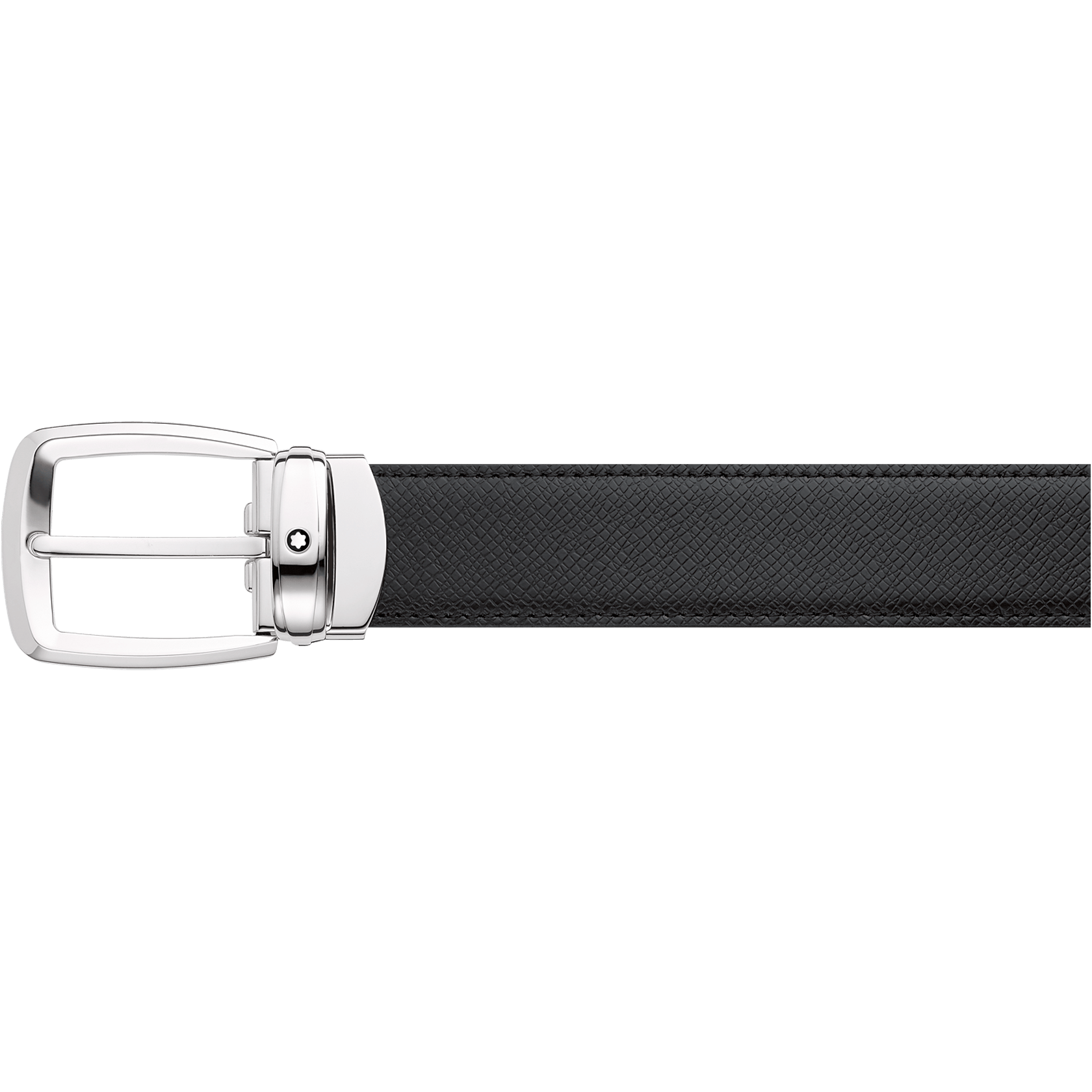 Black/brown reversible cut-to-size casual belt, image 2