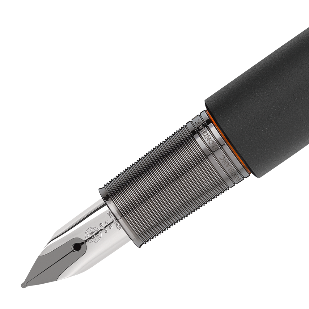 Montblanc M Ultra Black Fountain Pen (F), image 2