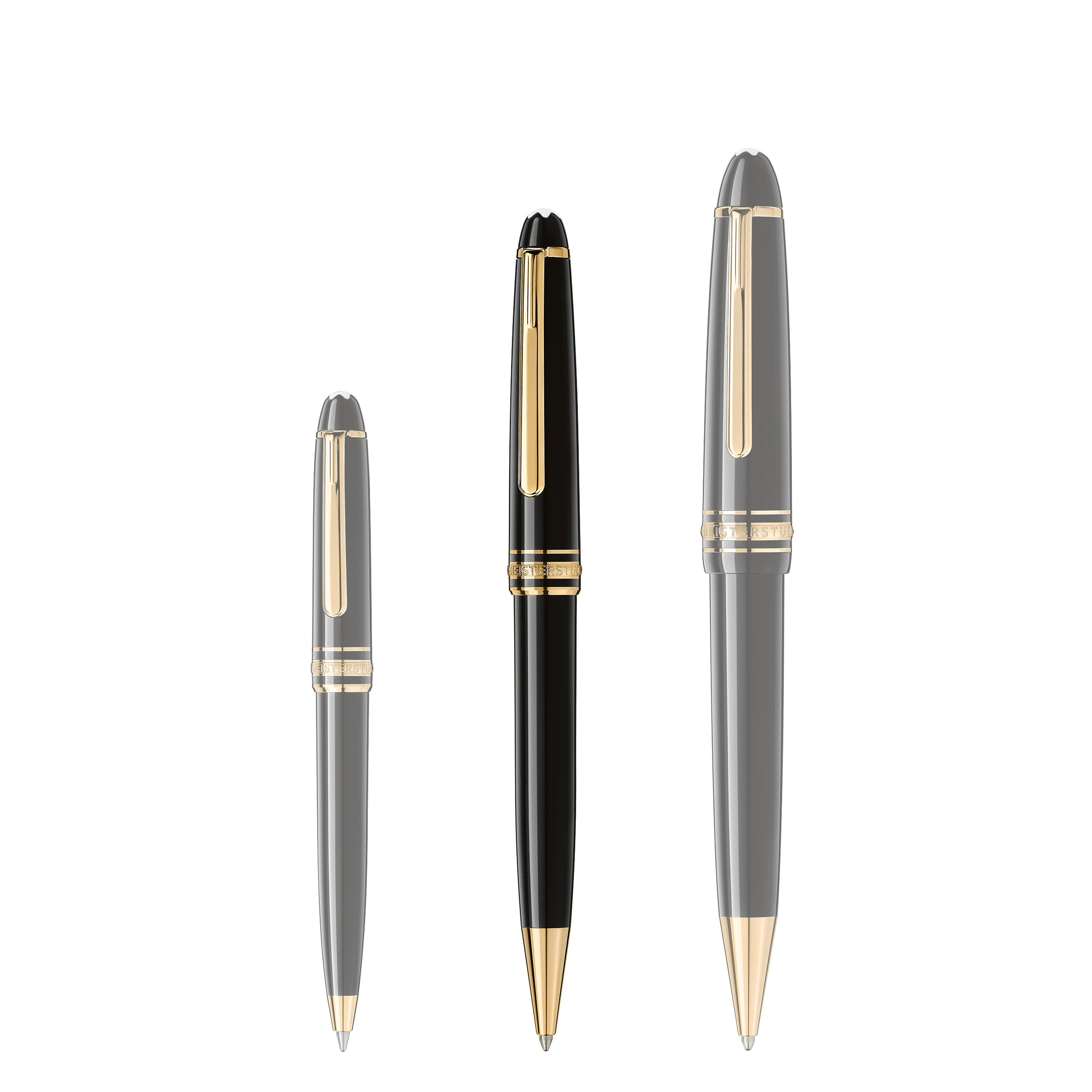 Montblanc gold ballpoint pen hotsell