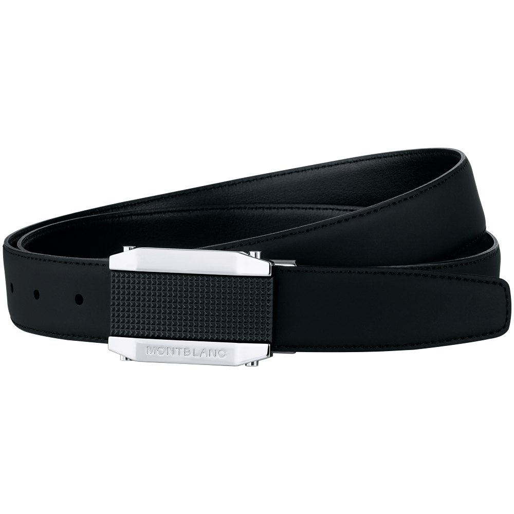 Black/brown reversible cut-to-size casual belt, image 2