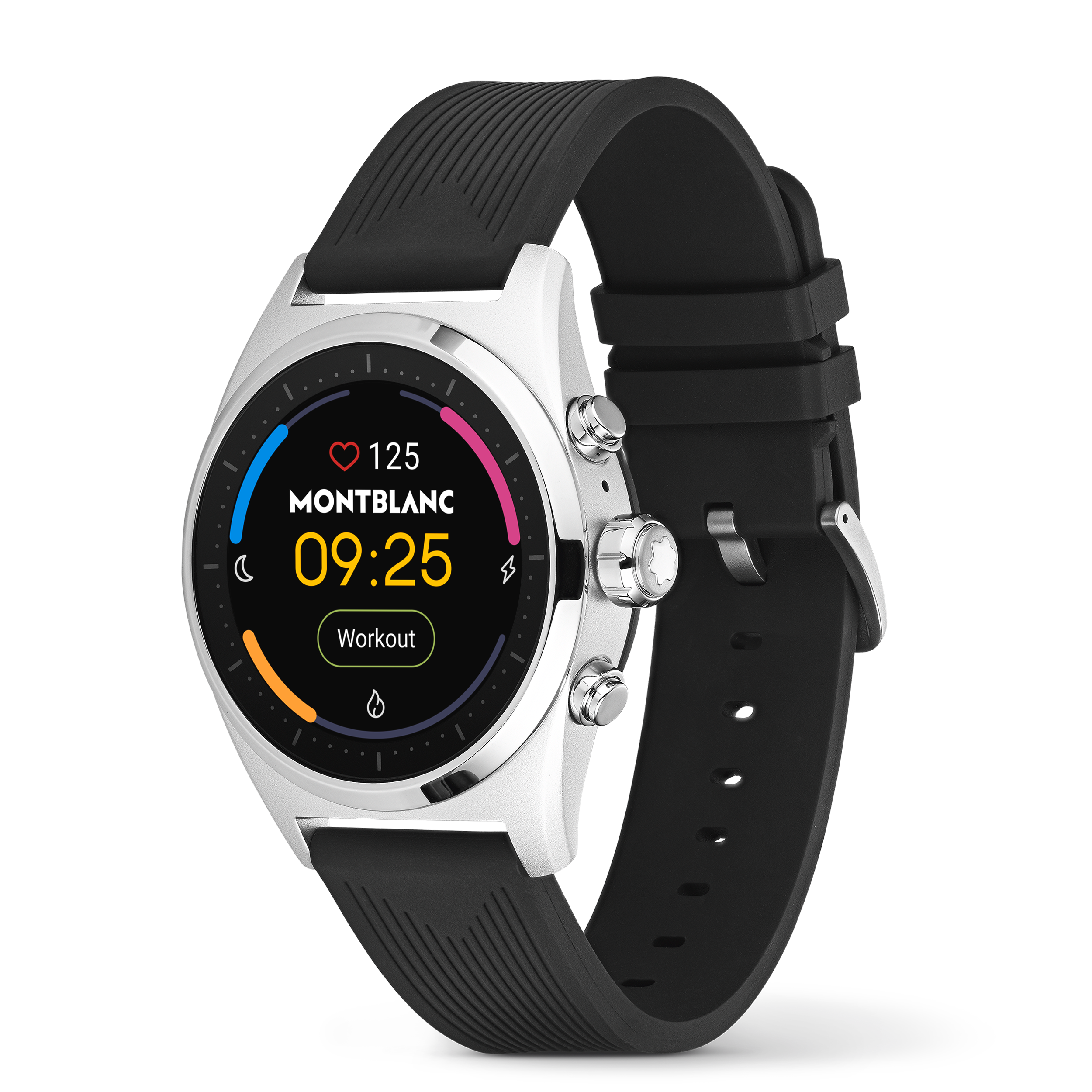 Montblanc Summit Lite Smartwatch - Grey with Rubber Strap, image 7