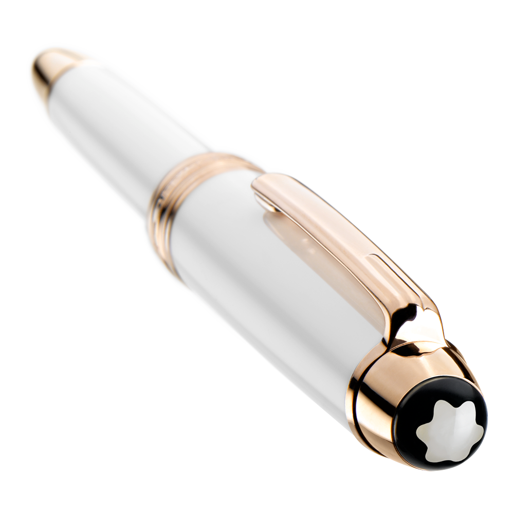 Meisterstück White Solitaire Rose Gold Hommage à W.A. Mozart Rollerball, image 3