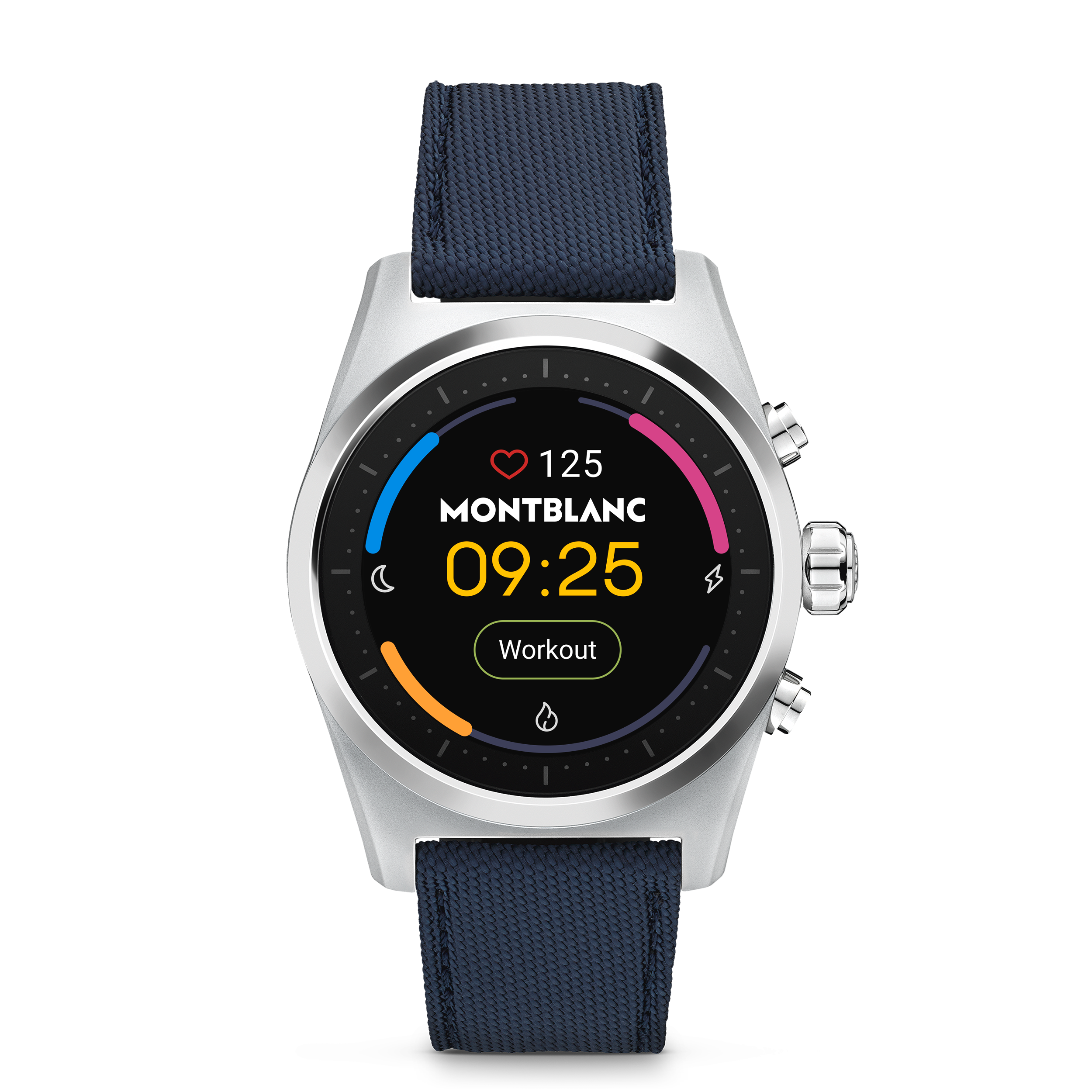 Montblanc Summit Lite Smartwatch - Gray with Fabric Strap, image 1