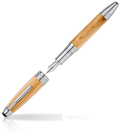 4 صورة ،Meisterstück Miracle Pine Tree LeGrand Fountain Pen LE 113