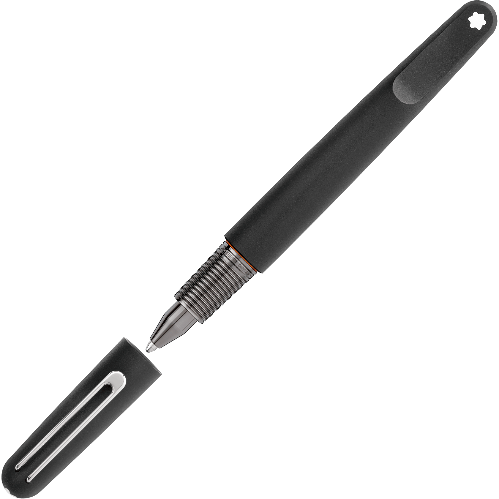 Montblanc M Ultra Black Ballpoint Pen, image 1