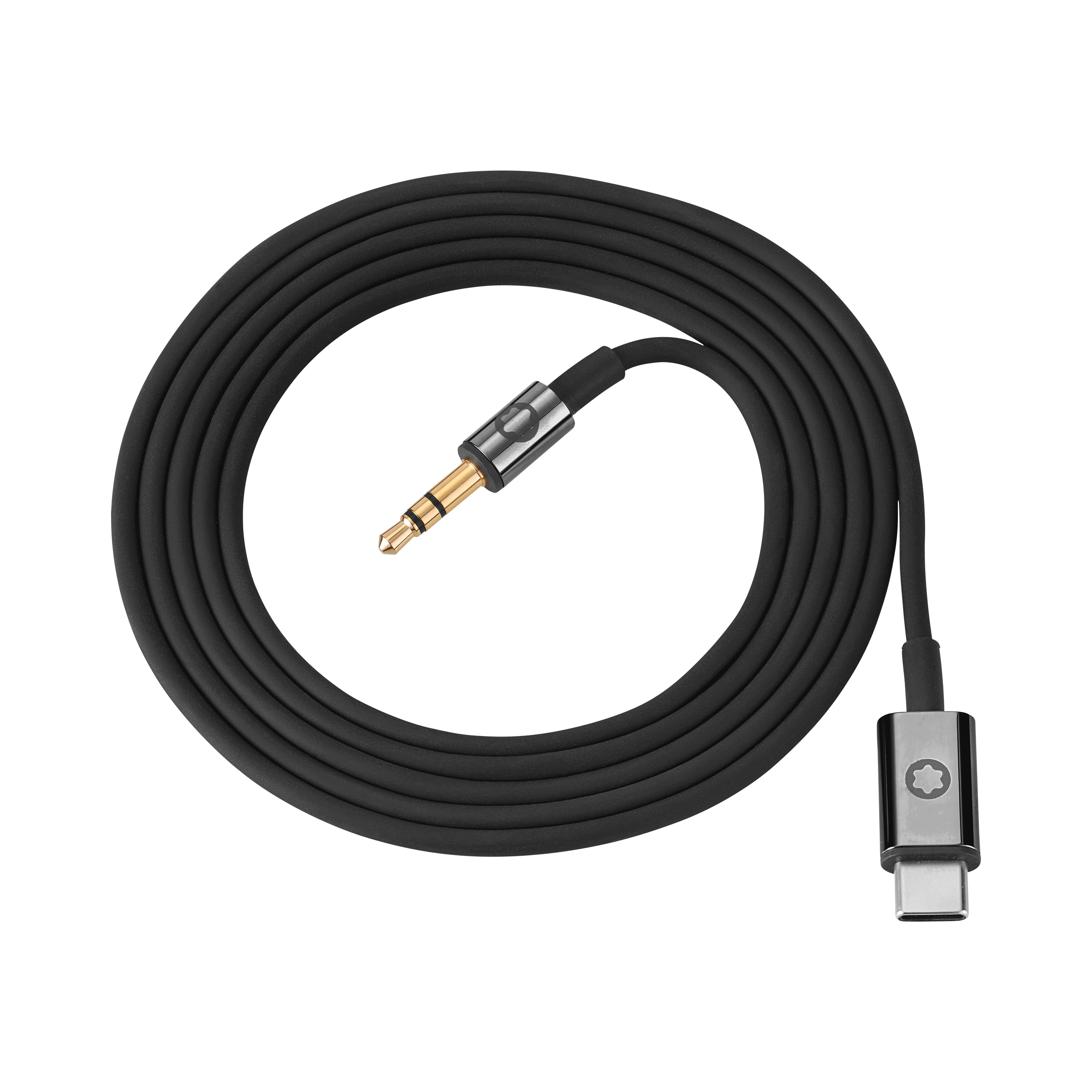 Black Cable Set for Montblanc MB 01 Headphones, image 2