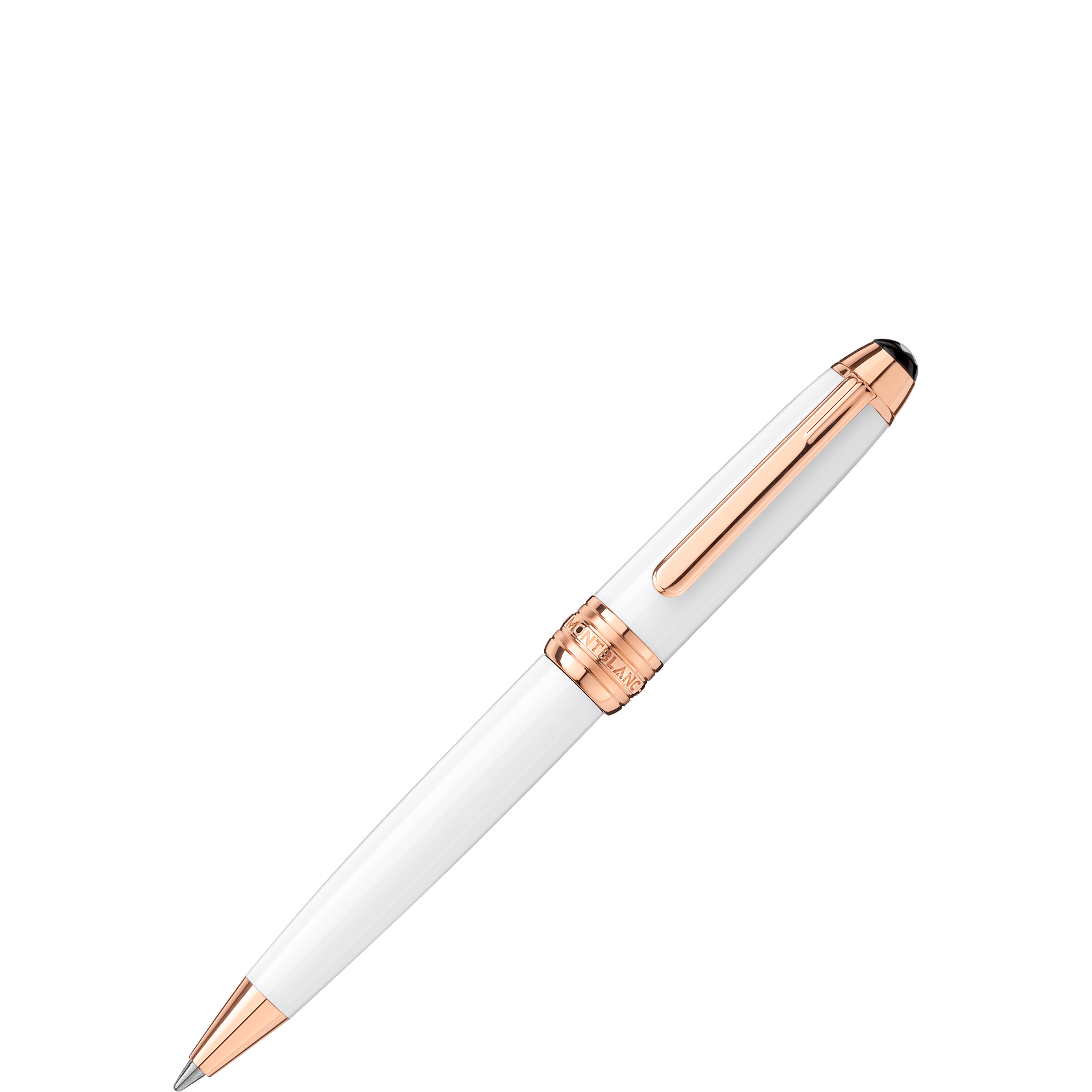 Meisterstück White Solitaire Homage to W.A. Mozart Ballpoint Pen, image 1