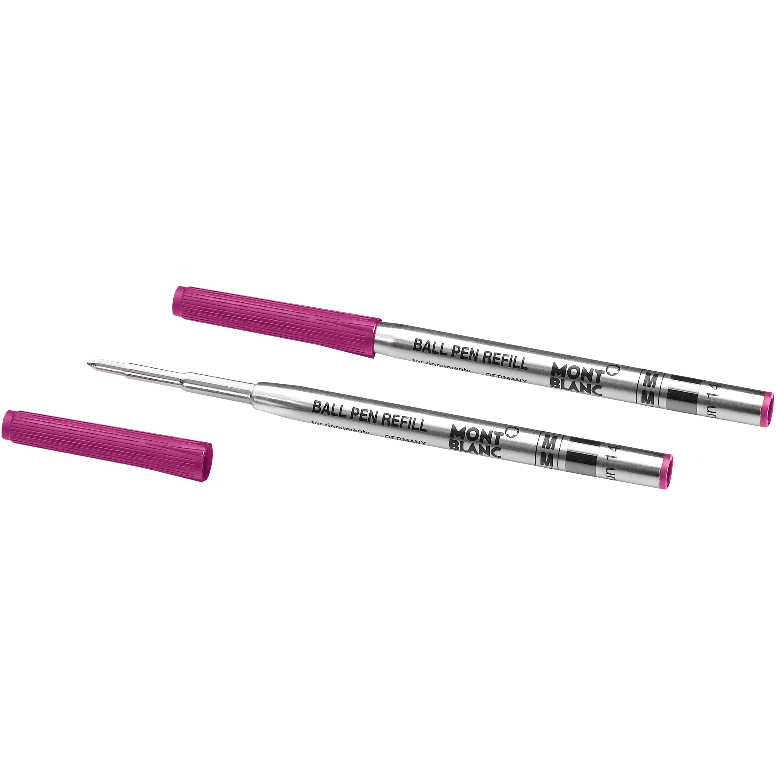 2 Ballpoint Refills, Pop Pink - Medium, image 2